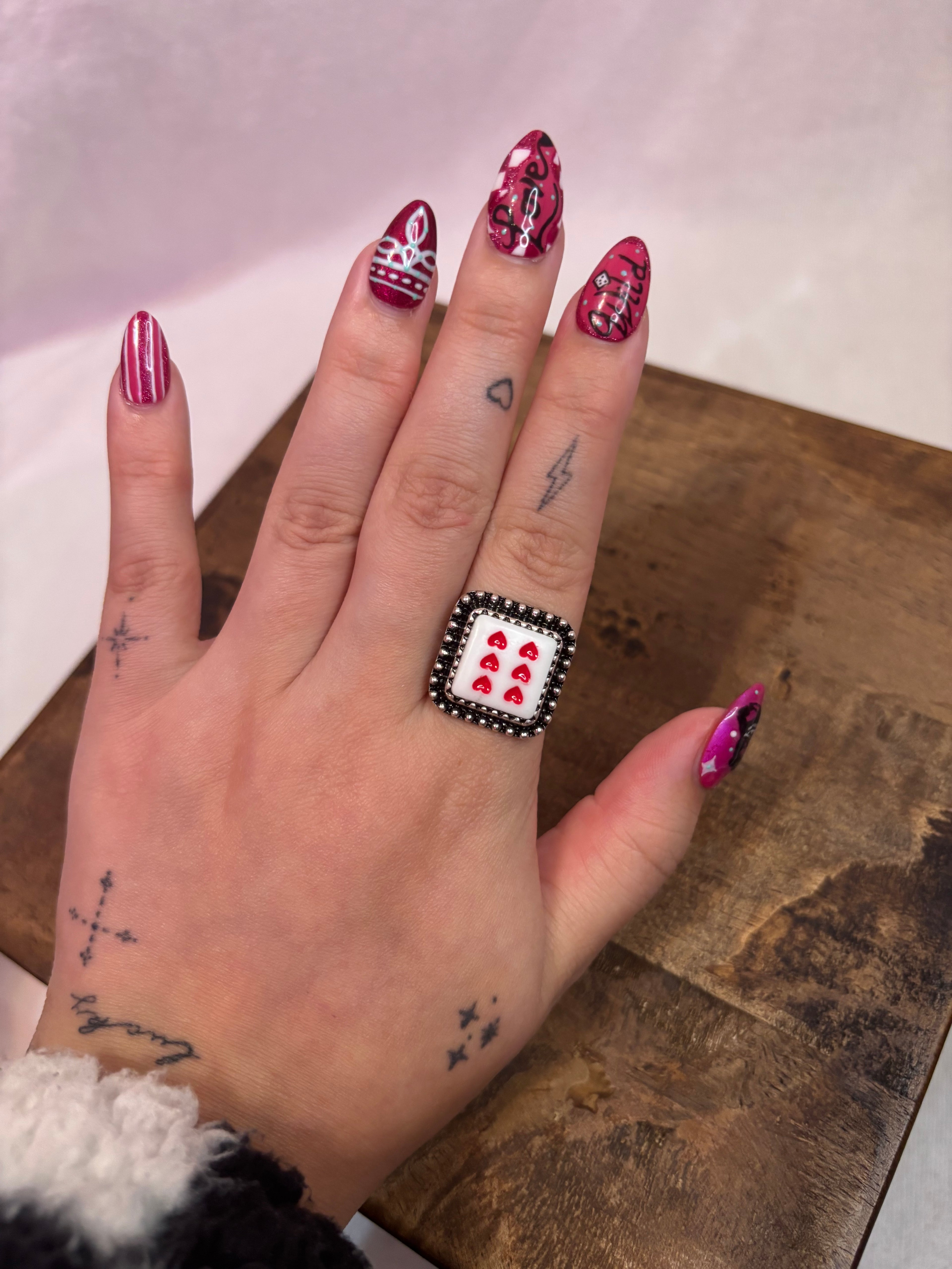 The Honky Tonk High Roller Rings