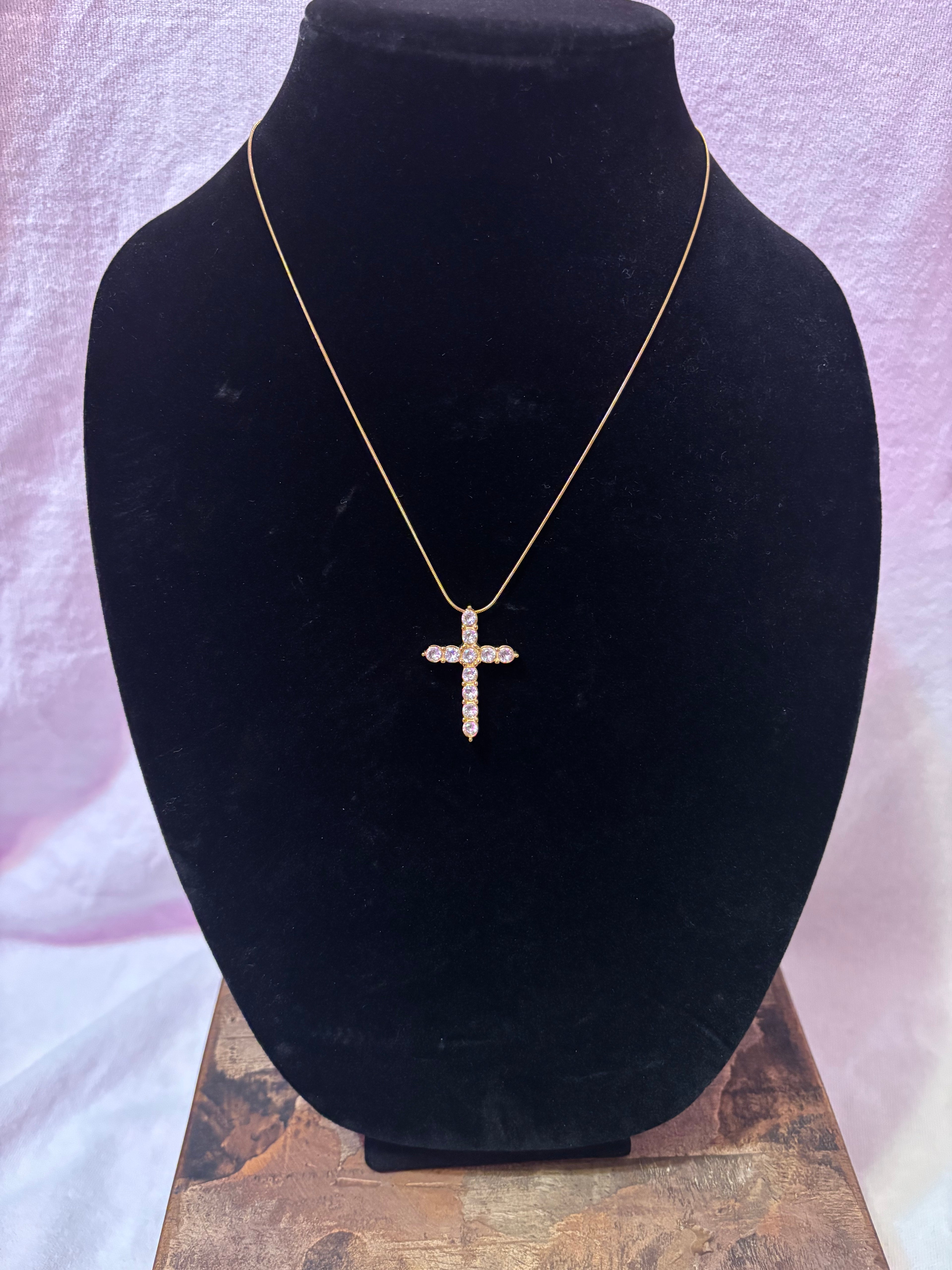 Large Cross Necklace