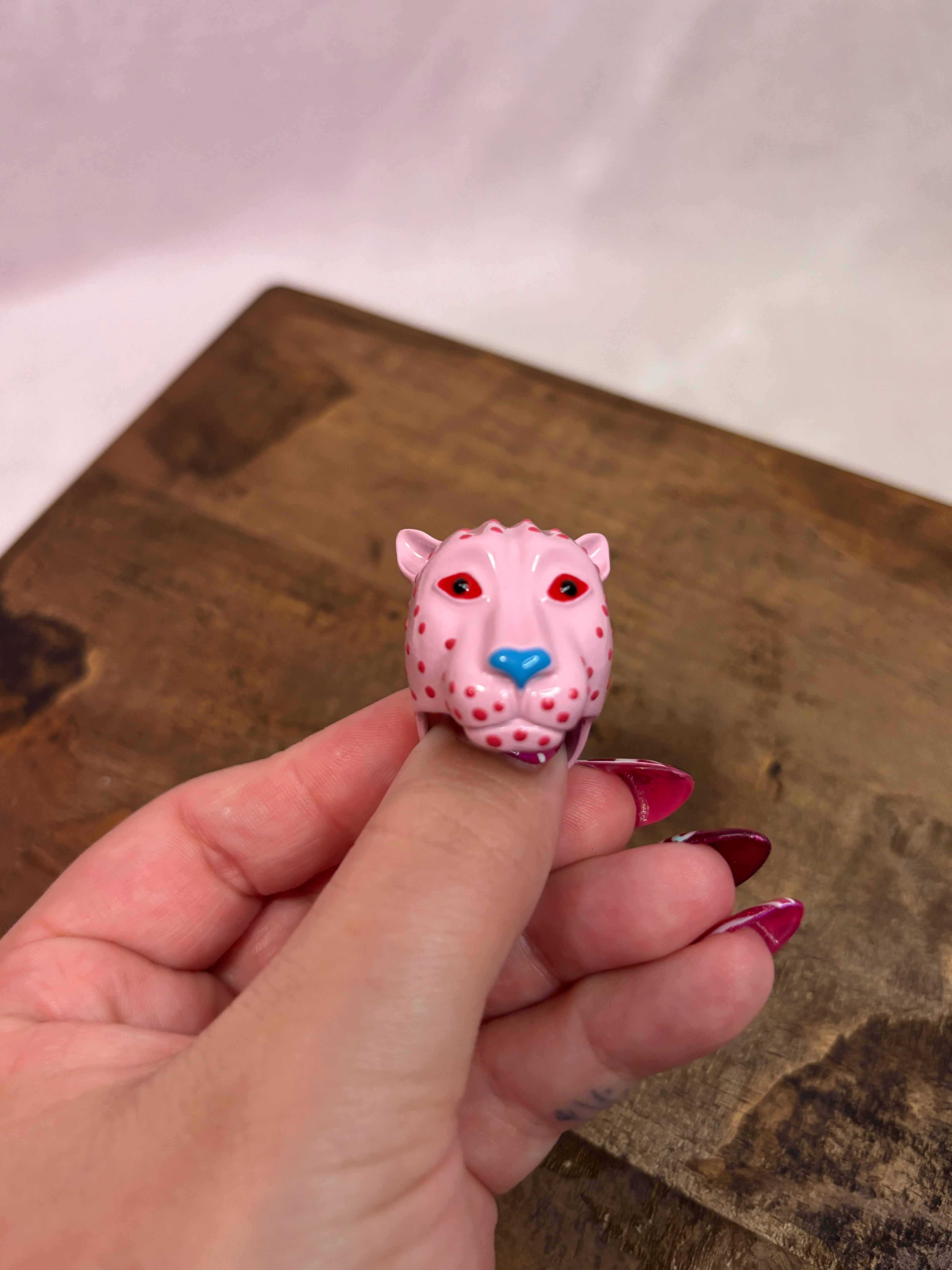 Pink Puma Ring