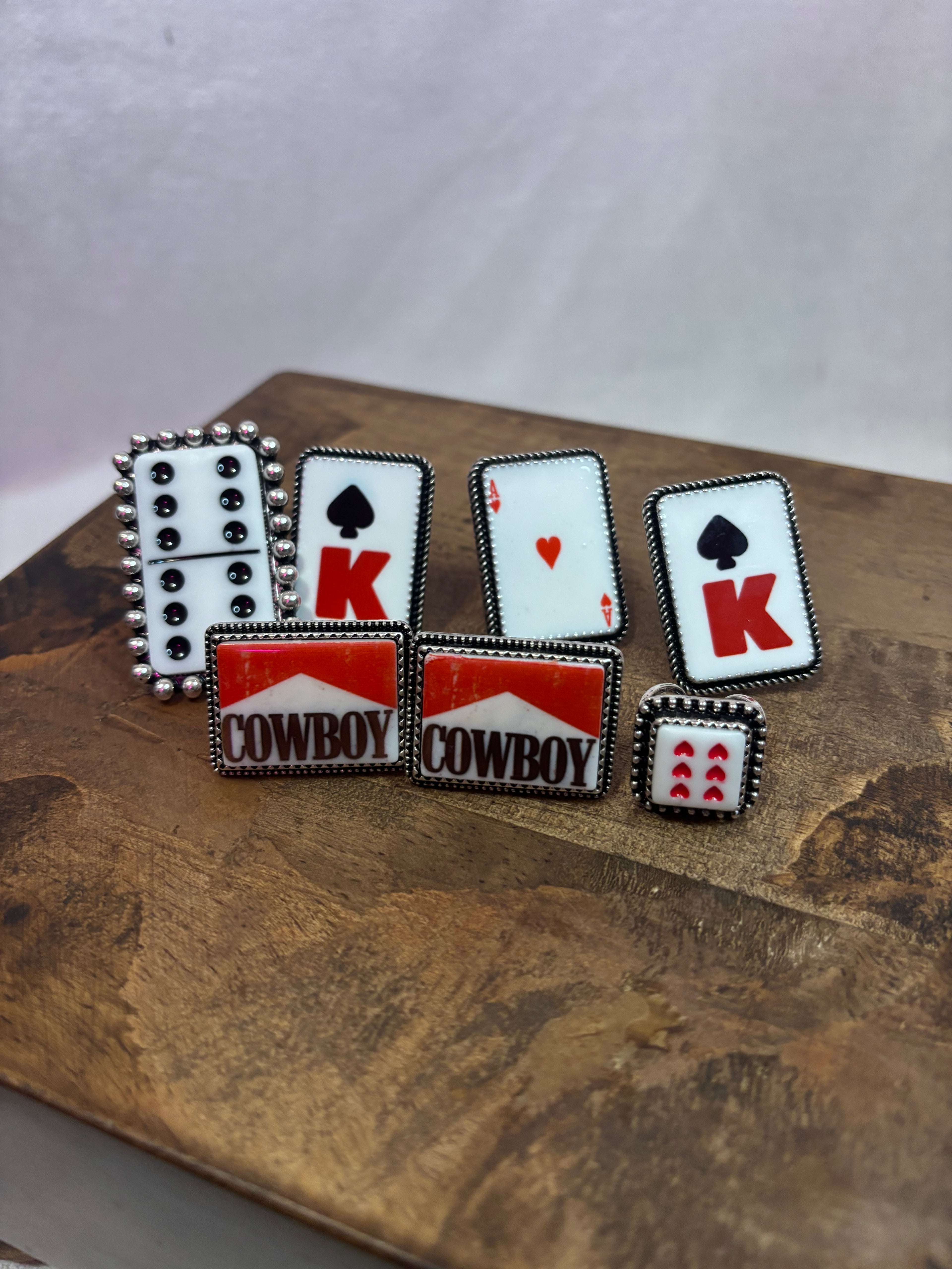 The Honky Tonk High Roller Rings