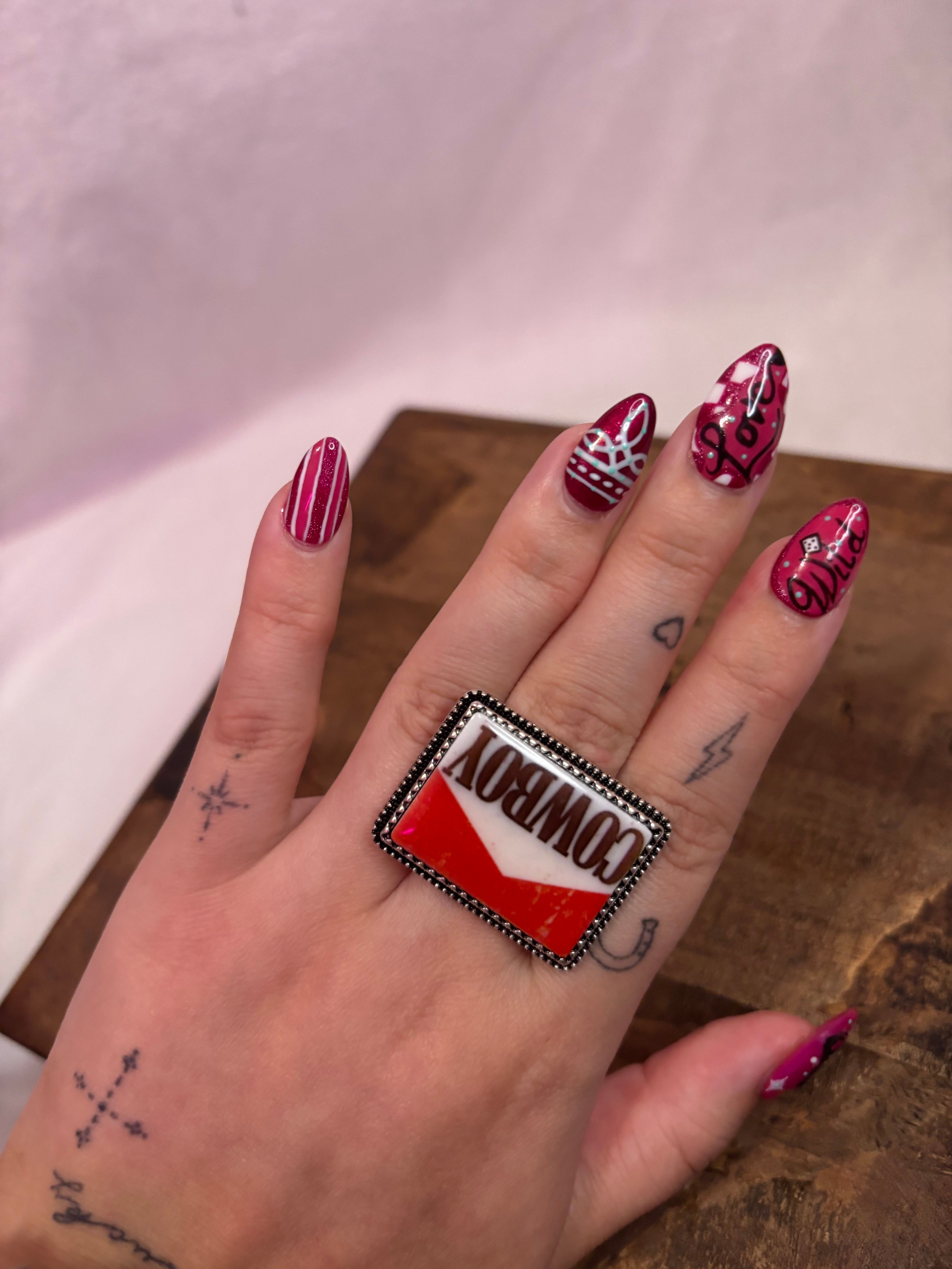 The Honky Tonk High Roller Rings