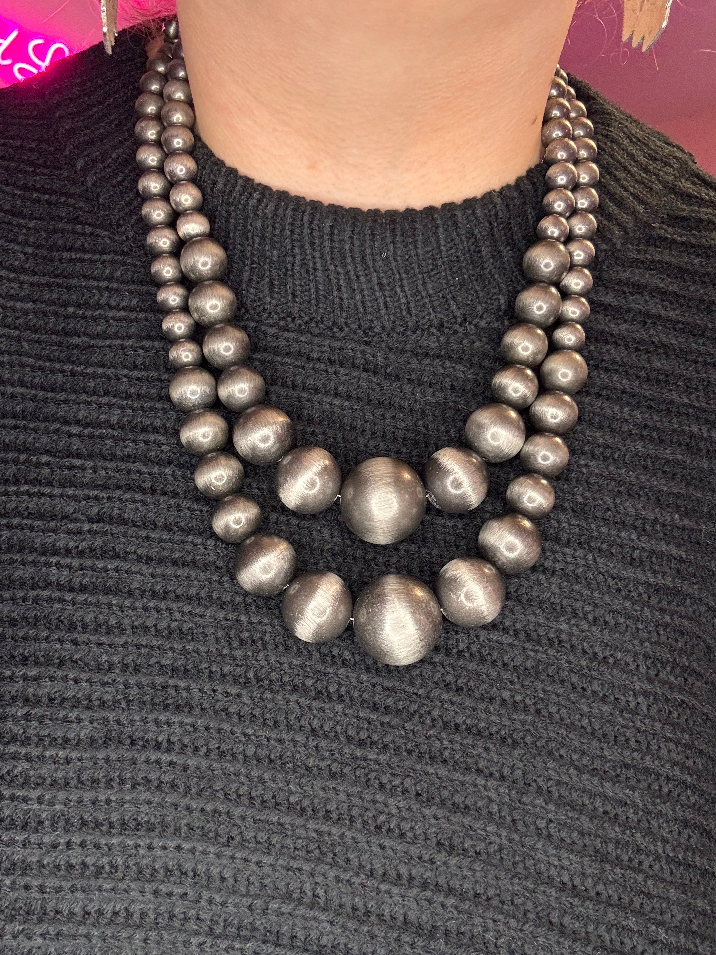 Navaho Style Pearls