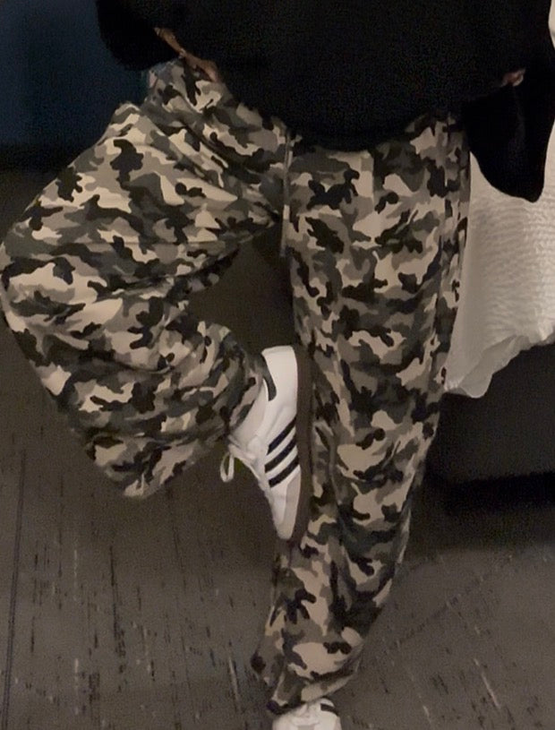 Camo Barrel Sweats