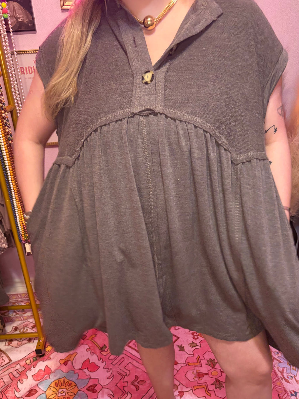 Fall in love Baby Doll Dress