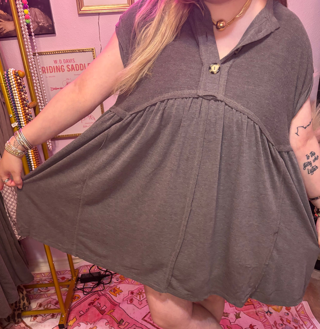 Fall in love Baby Doll Dress