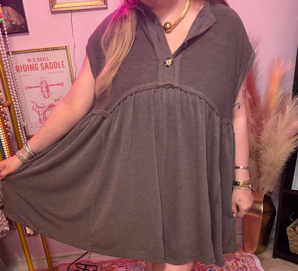 Fall in love Baby Doll Dress