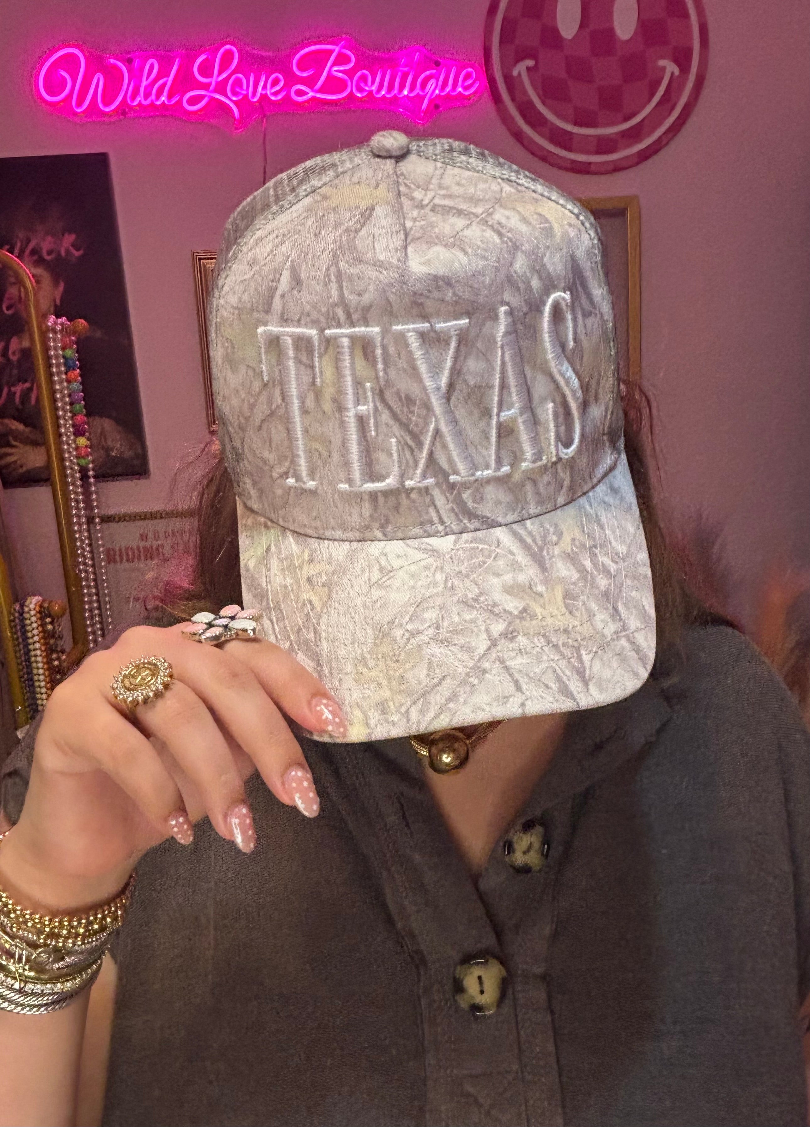 Camo Texas Hat
