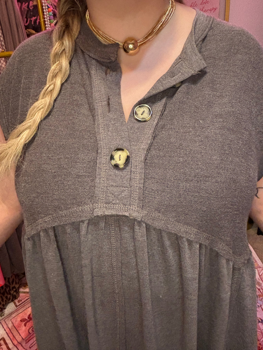 Fall in love Baby Doll Dress