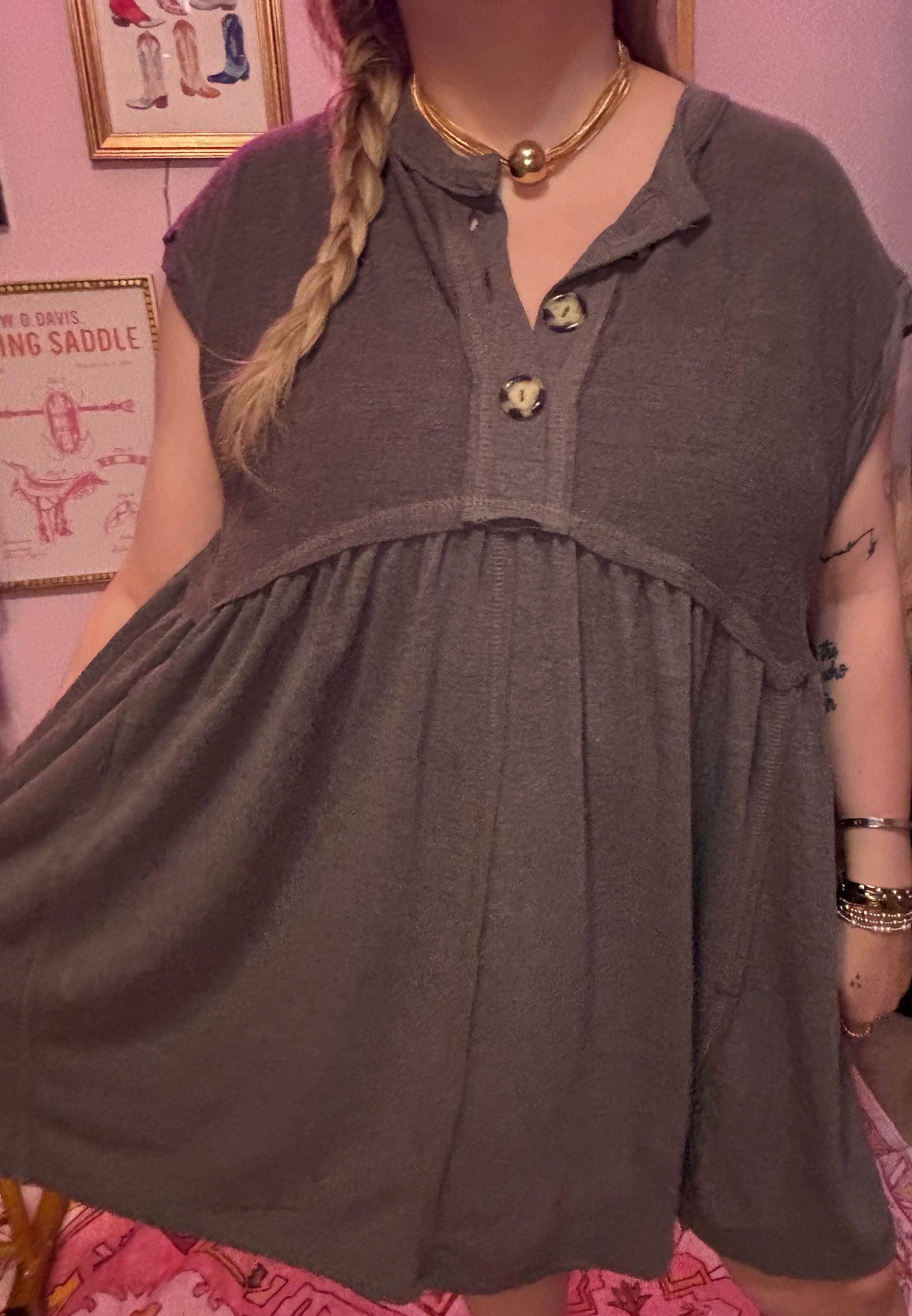 Fall in love Baby Doll Dress