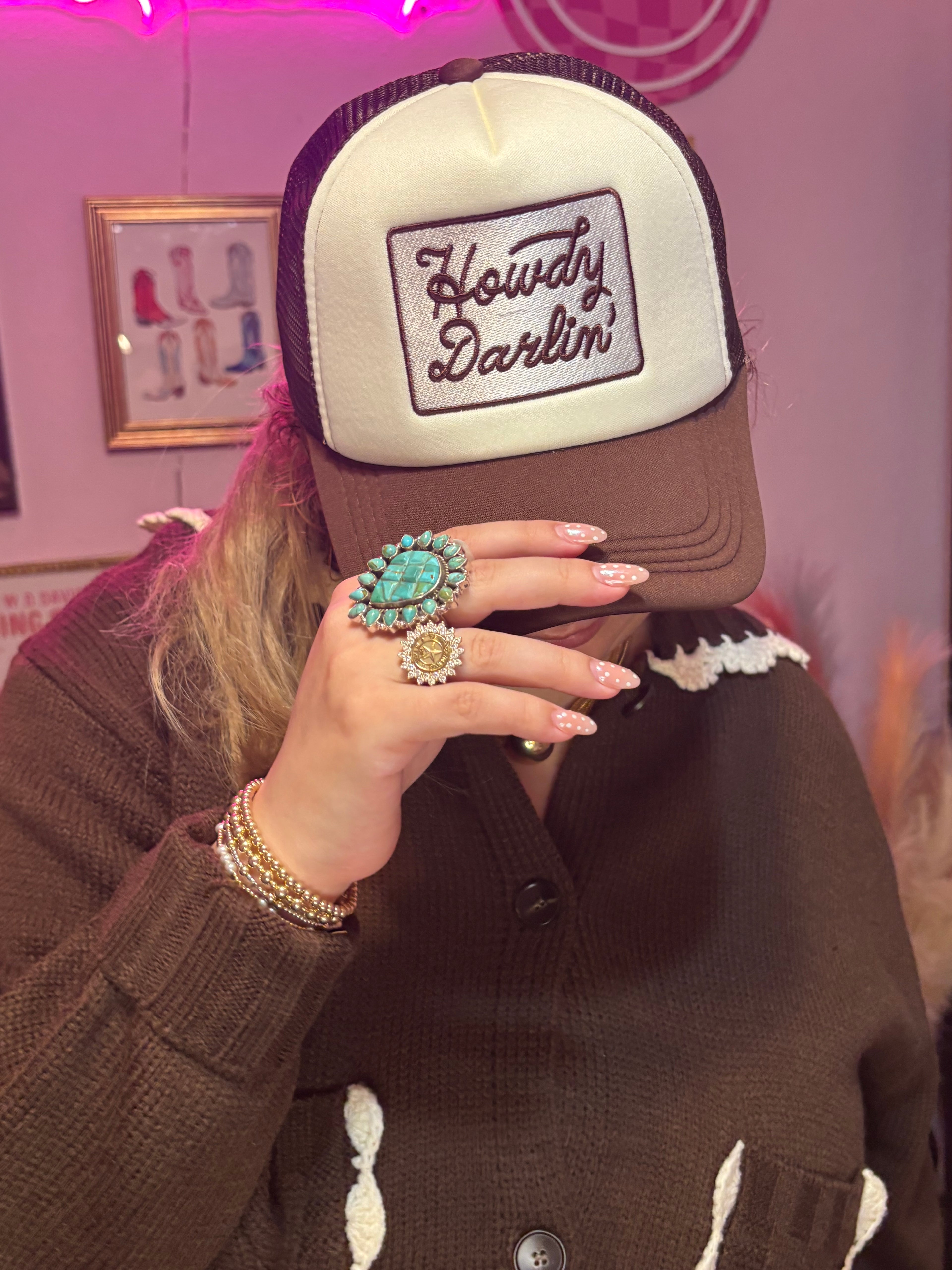 Howdy Darlin Trucker Hat