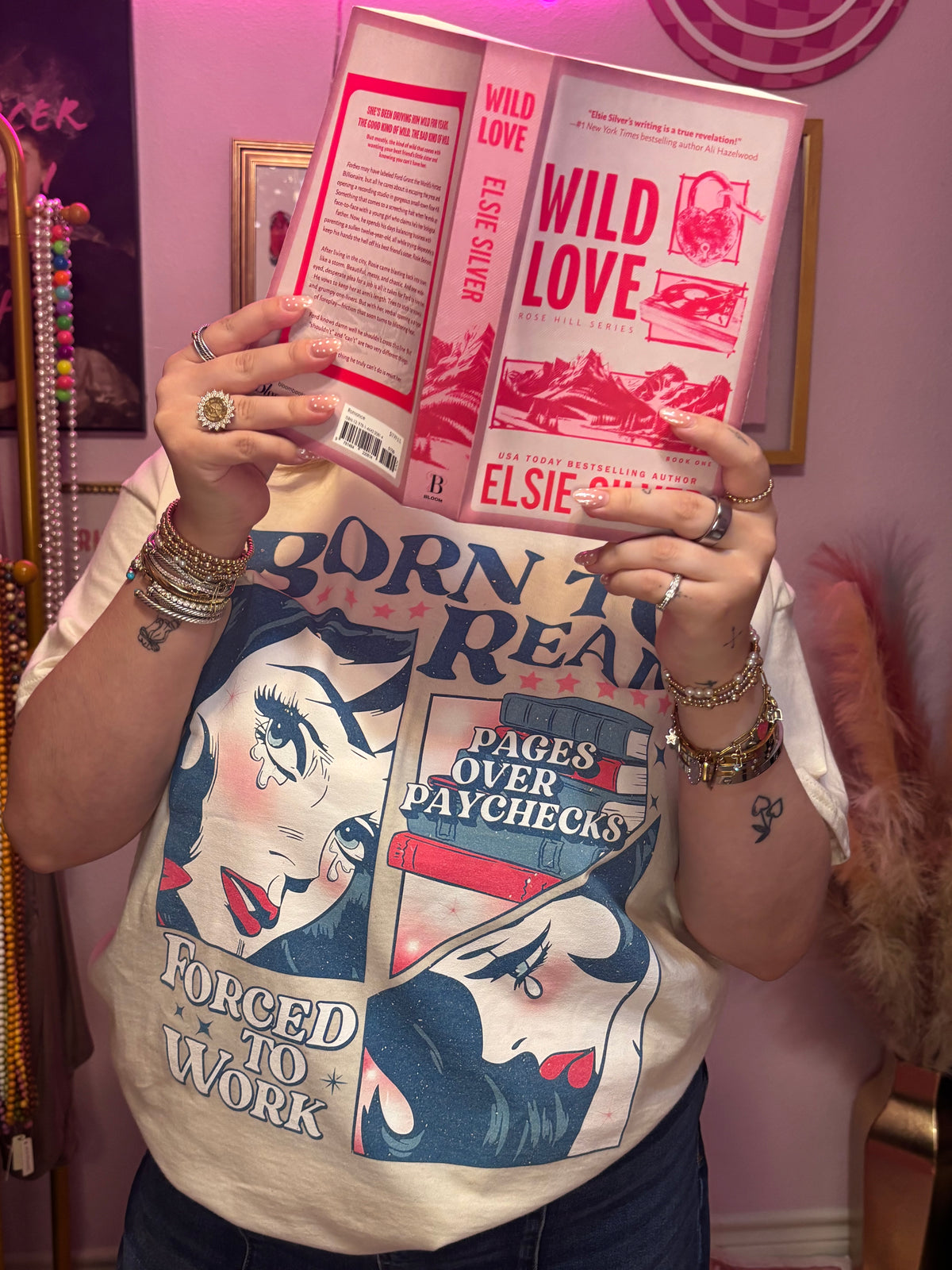 Born To Read Graphic Tee