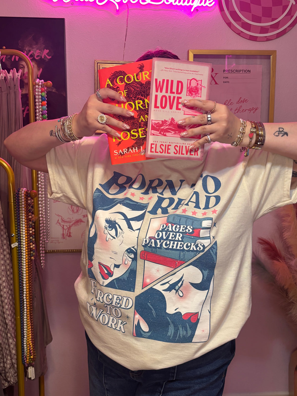 Born To Read Graphic Tee