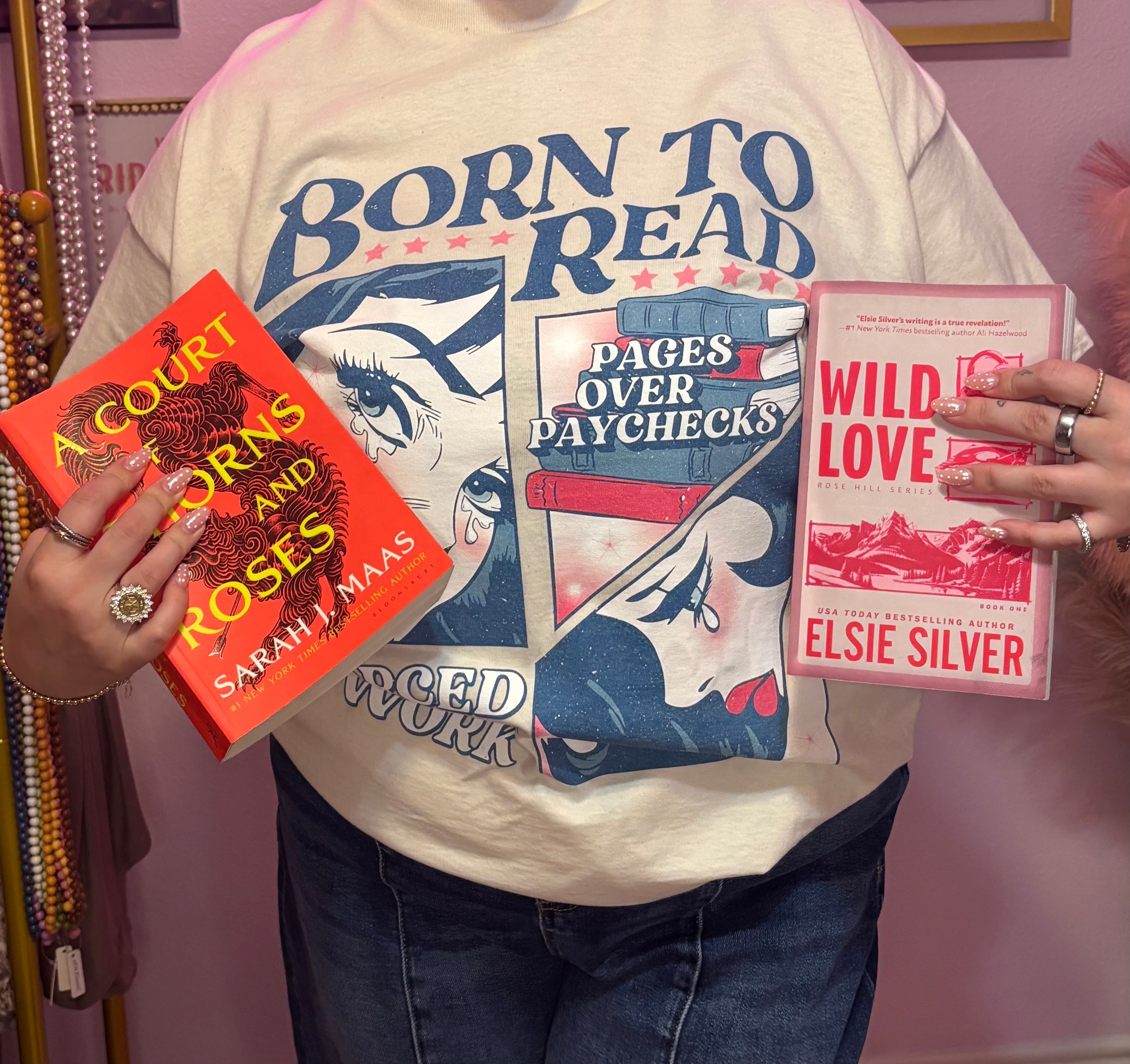 Born To Read Graphic Tee