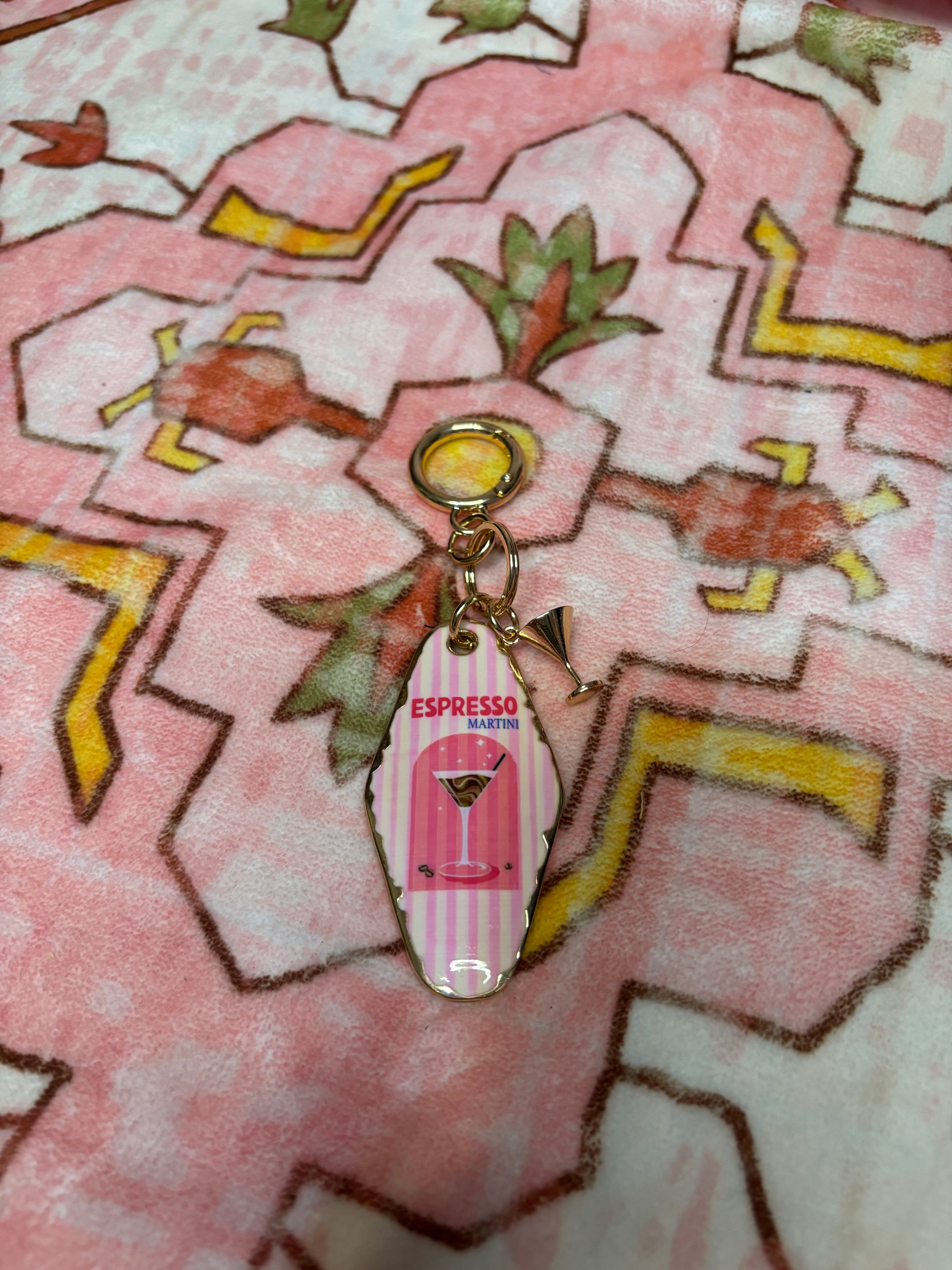Expresso Martini Keychain