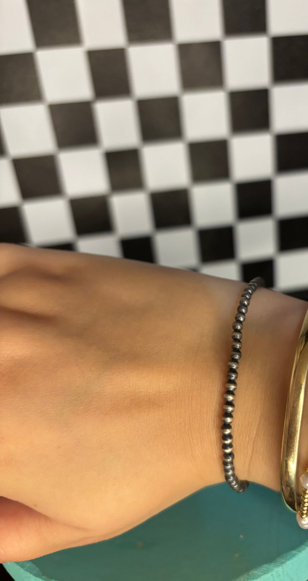 Sterling Silver 3mm Italian Pearl