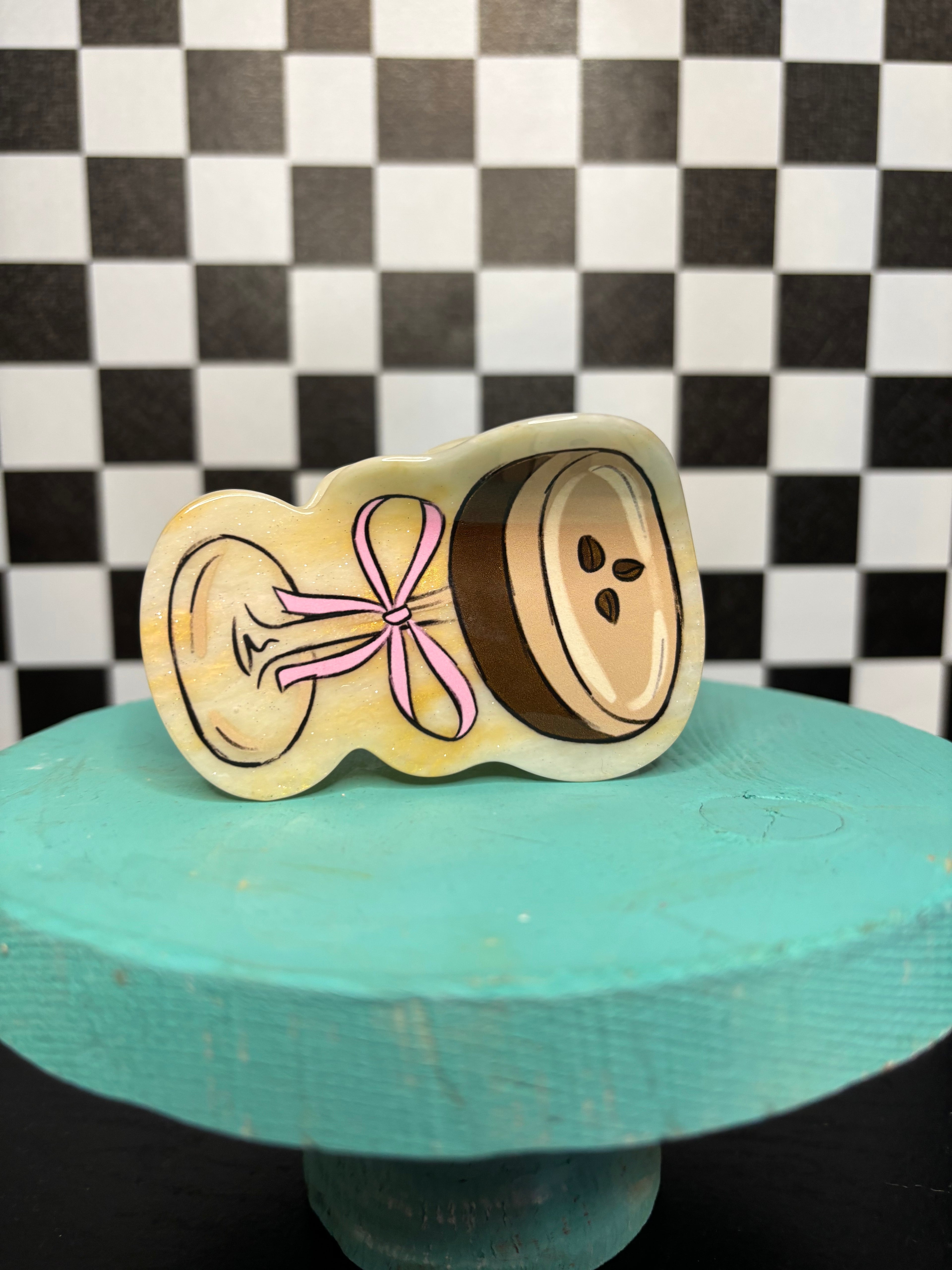 Expresso Martini Claw Clip