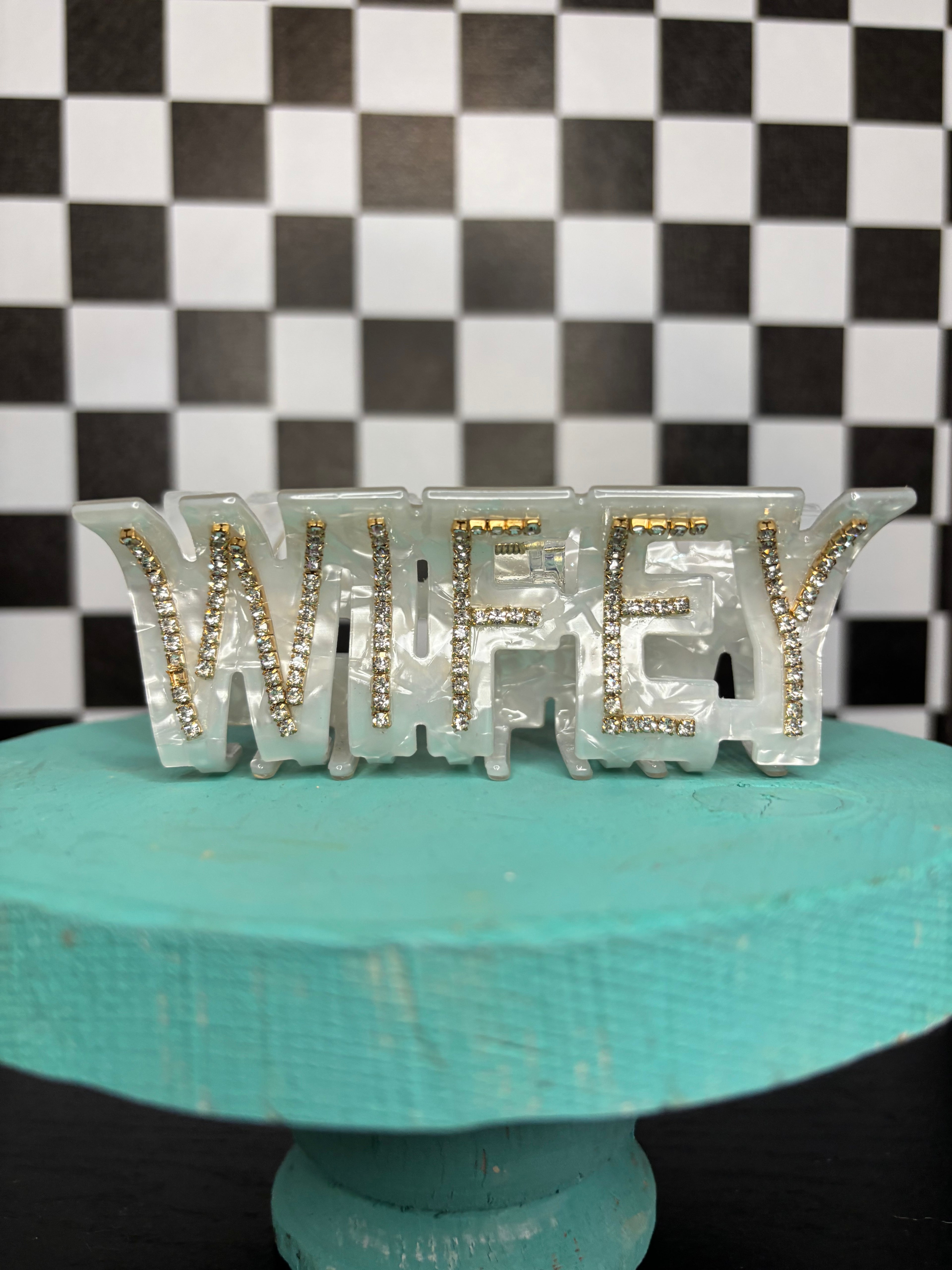 Wifey Claw Clip