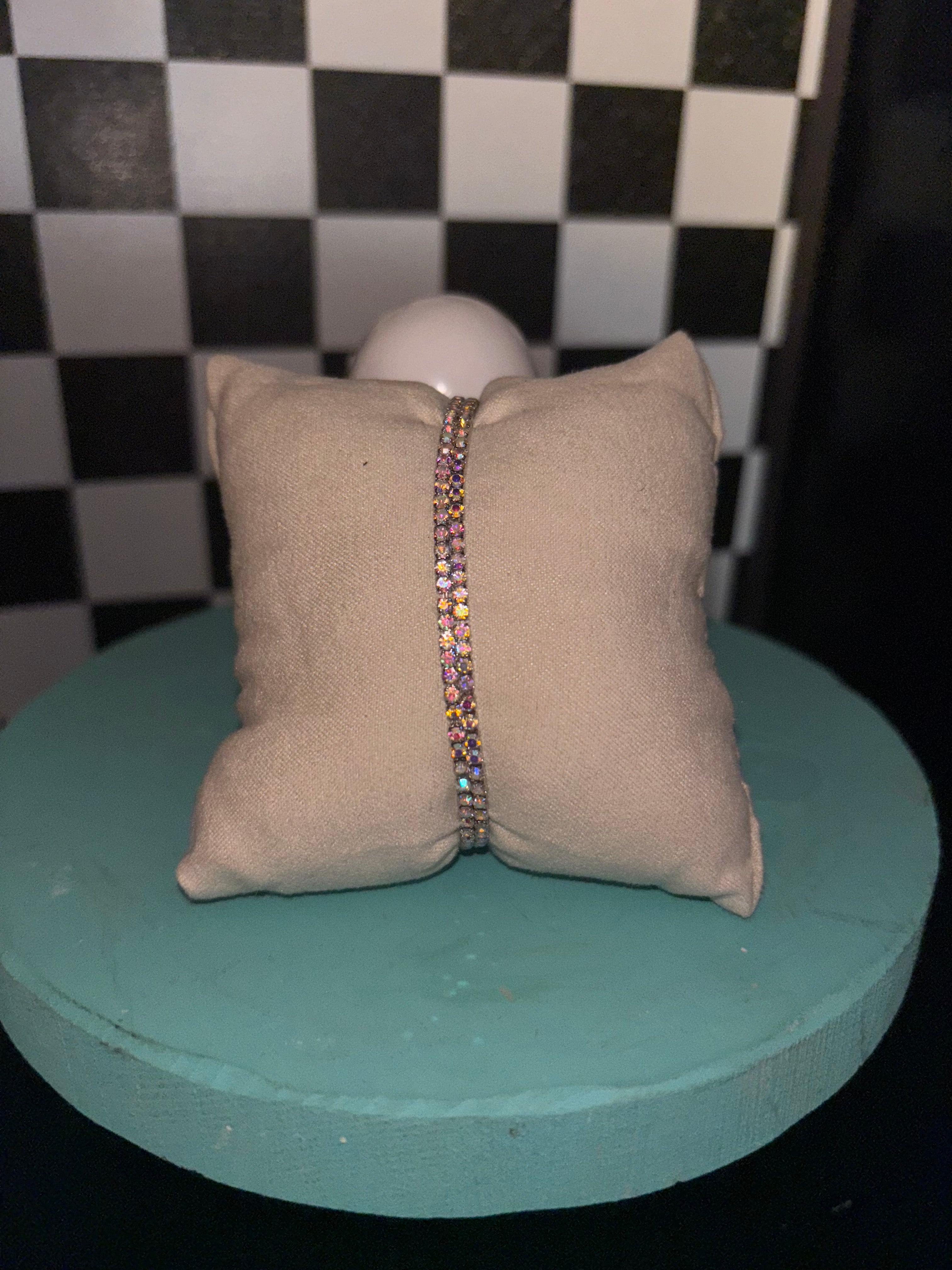 Iridescent Tennis Bracelet