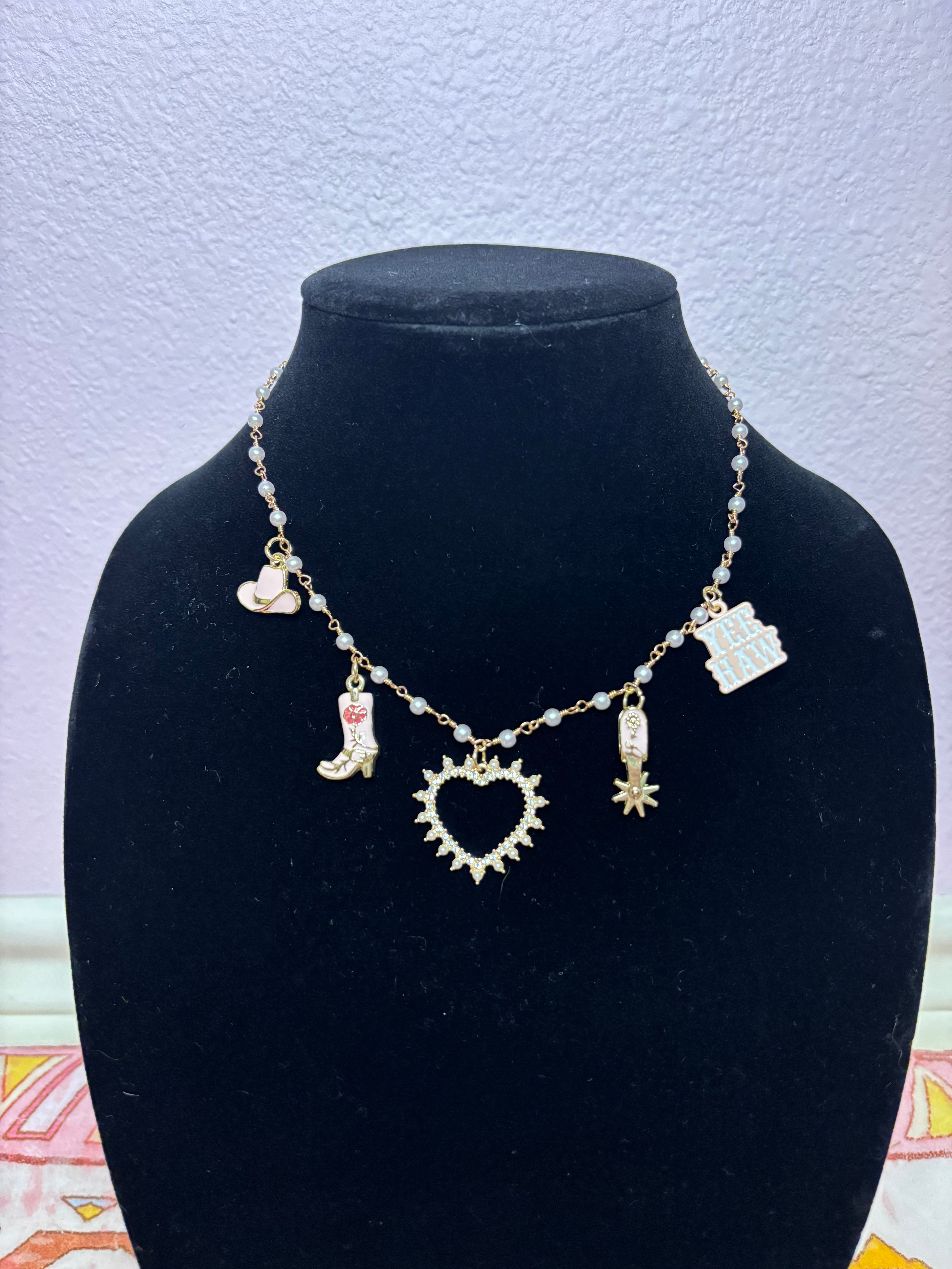 YEE HAW Charm Necklace