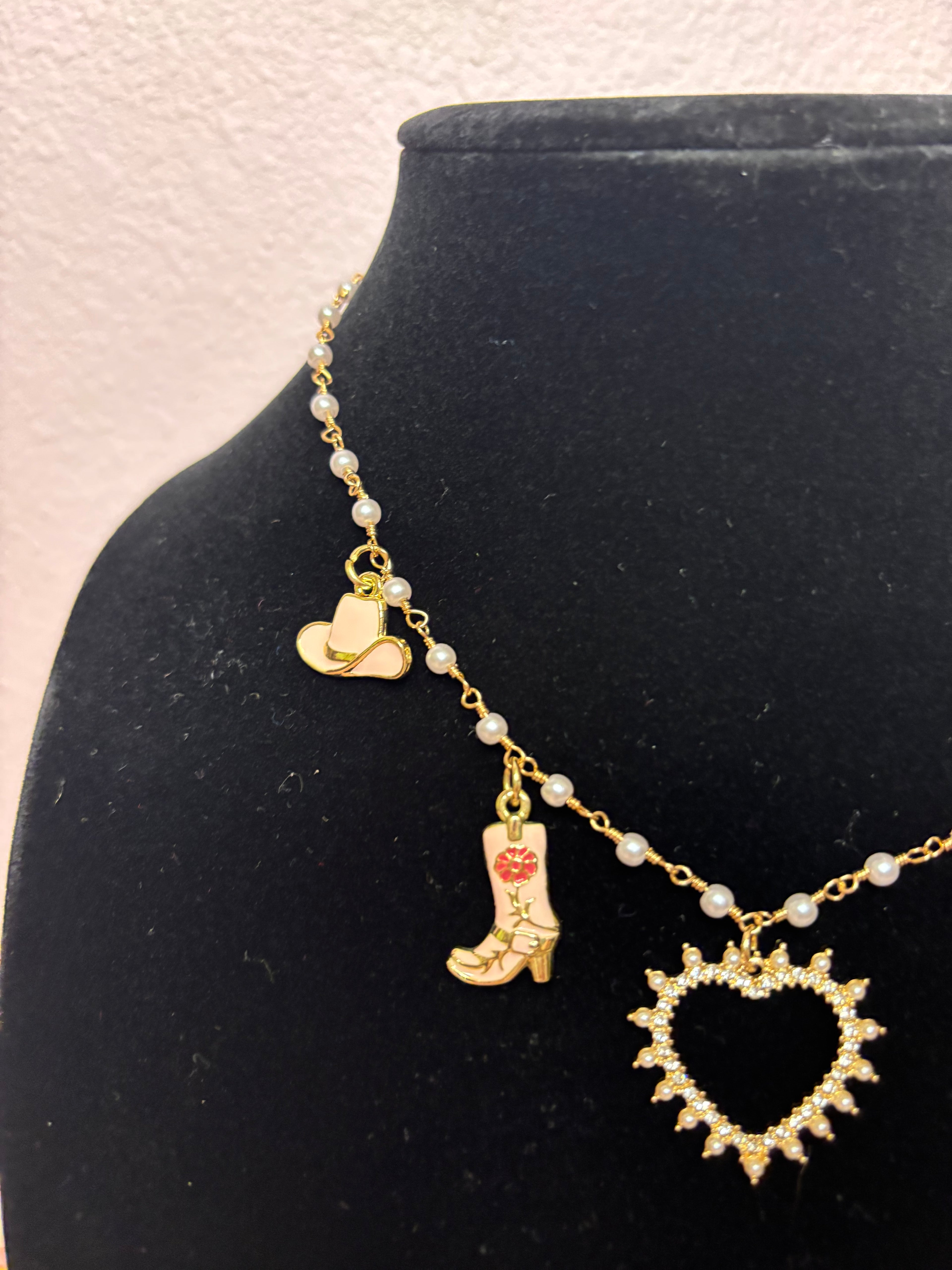YEE HAW Charm Necklace