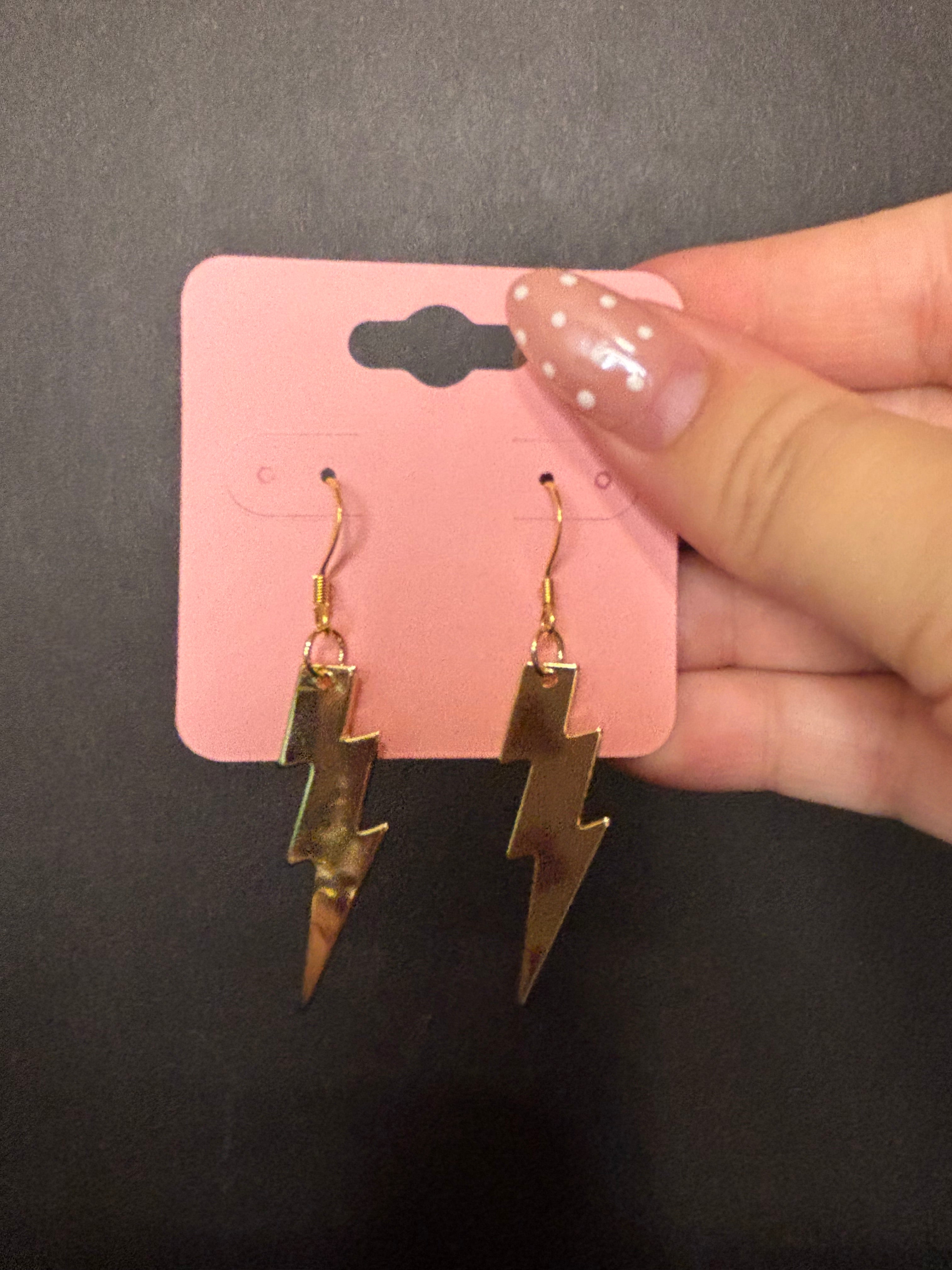 Lighting Bolt Earrings