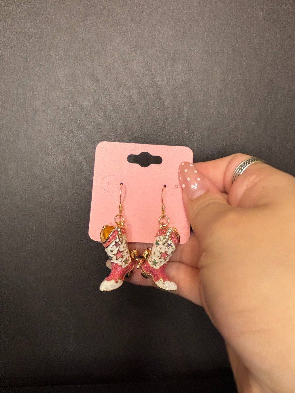 Boot Earrings