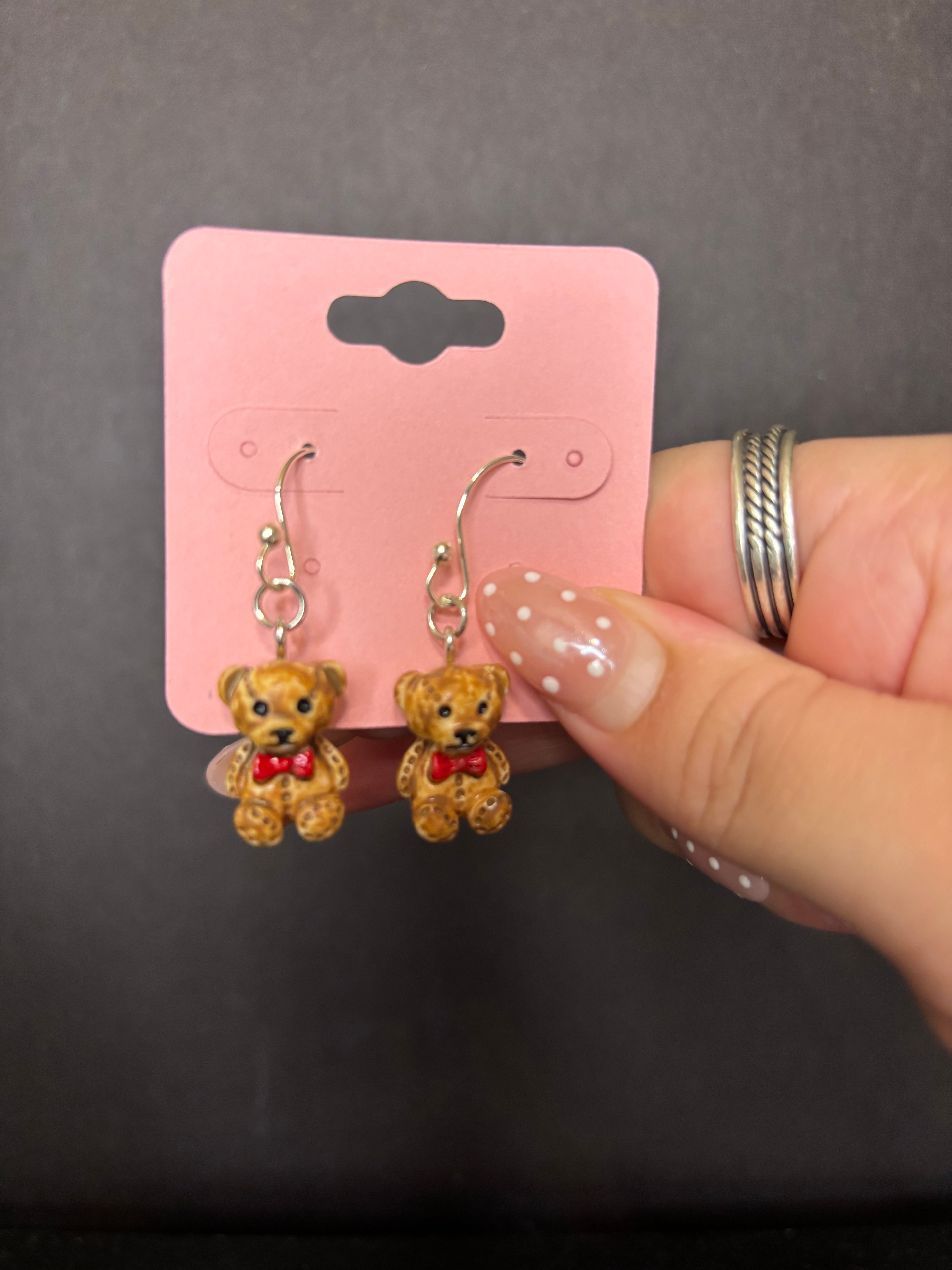 Mr. Bear Earrings