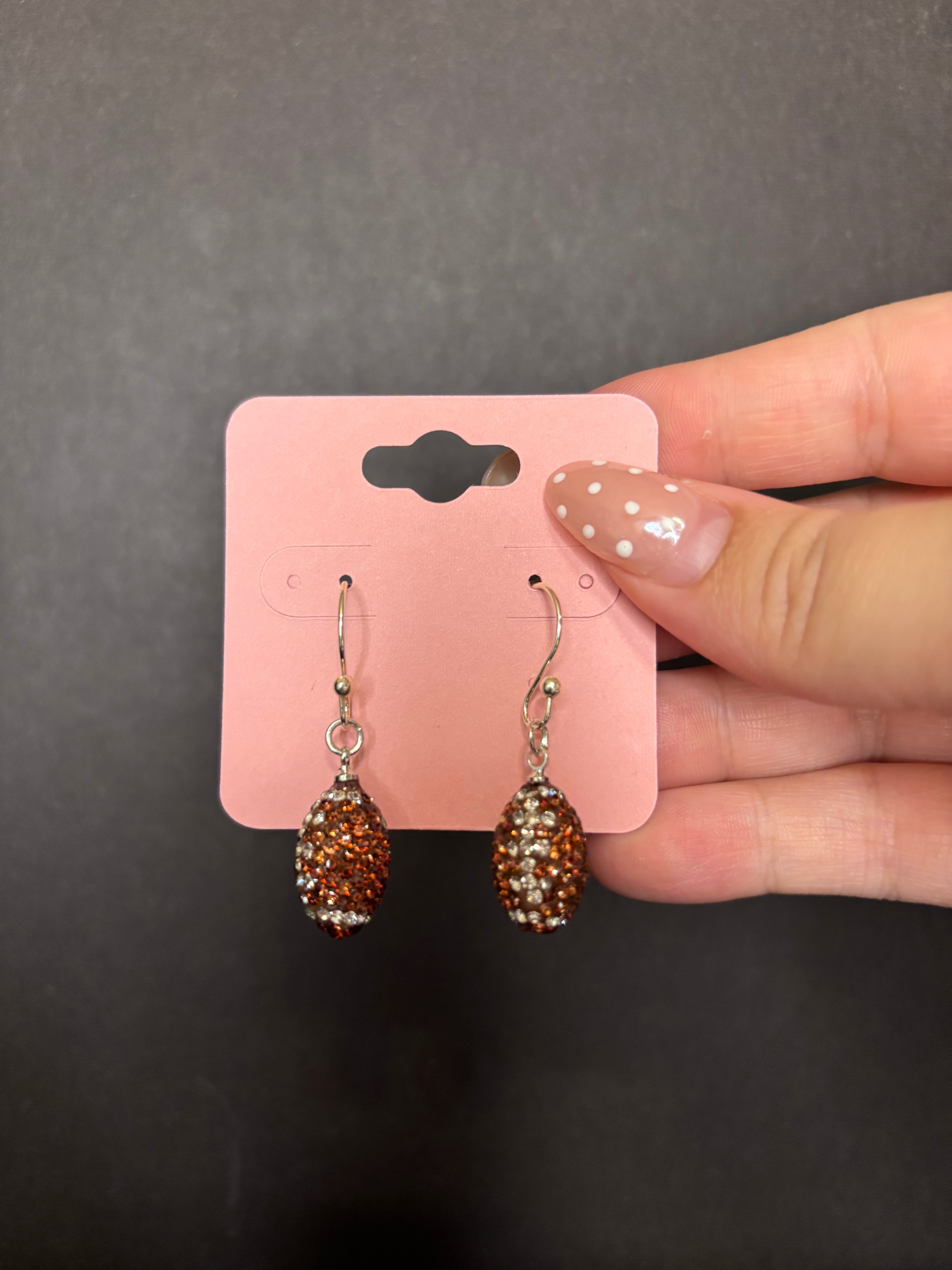Football Earrings