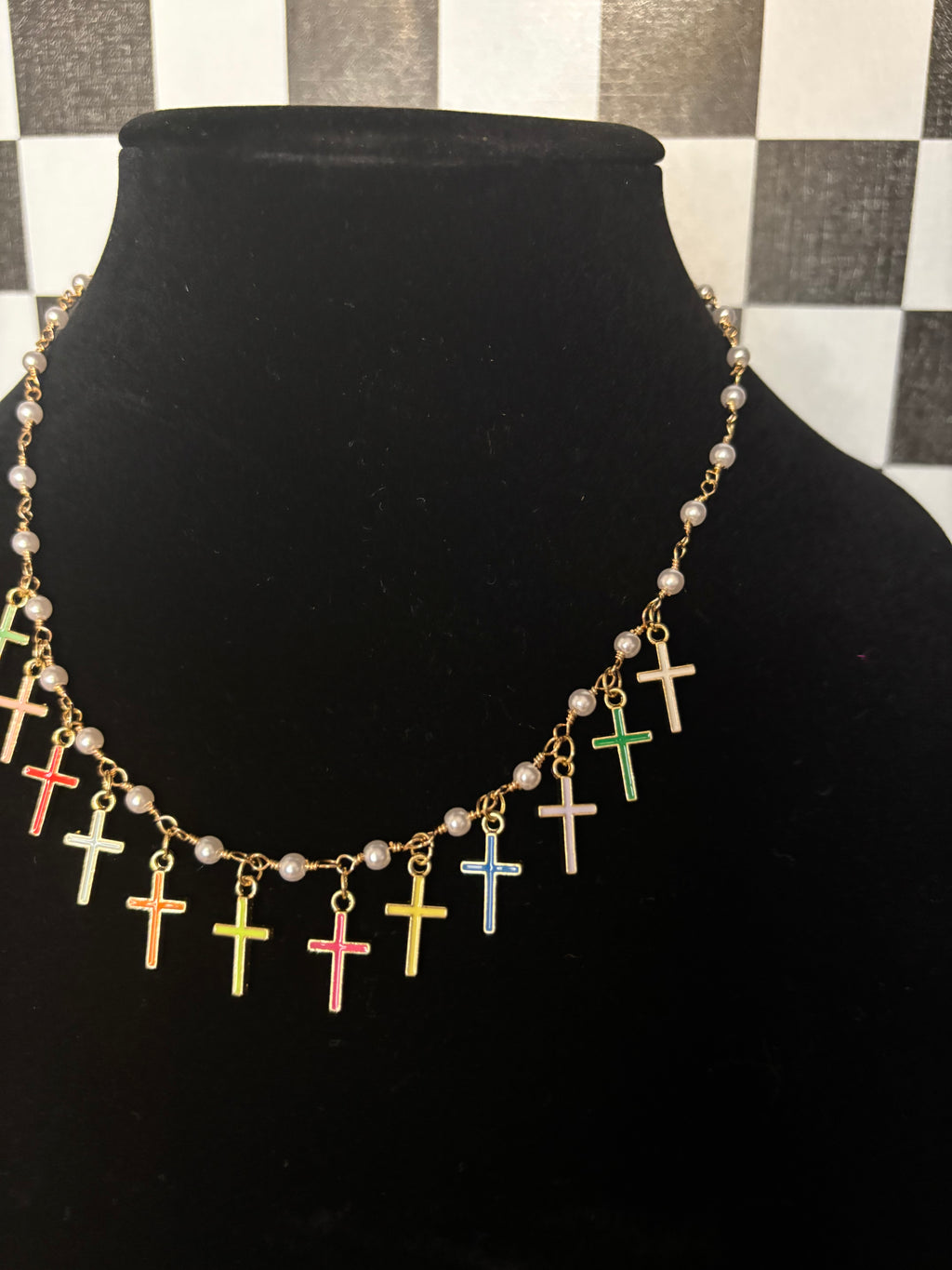 Multi Cross Necklace