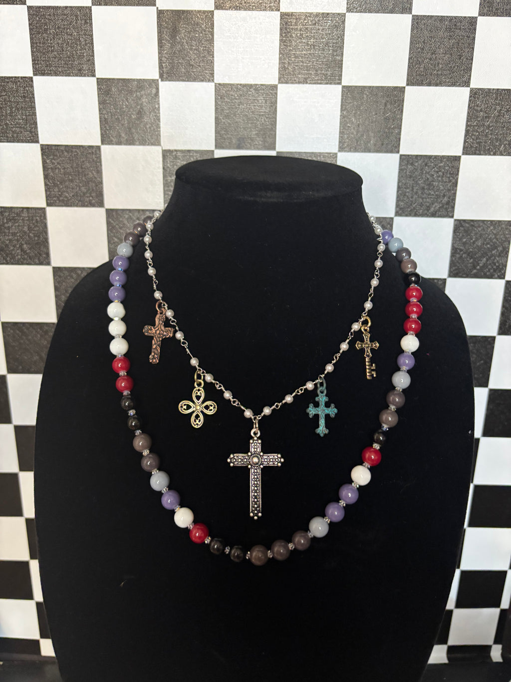 Fall Beaded Necklace