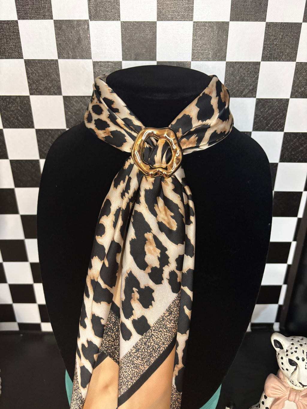 Cheetah Neck Scarf