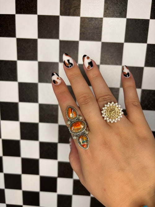 Authentic Copper Turquoise Ring