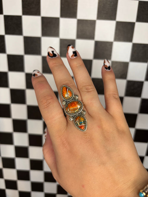 Authentic Copper Turquoise Ring