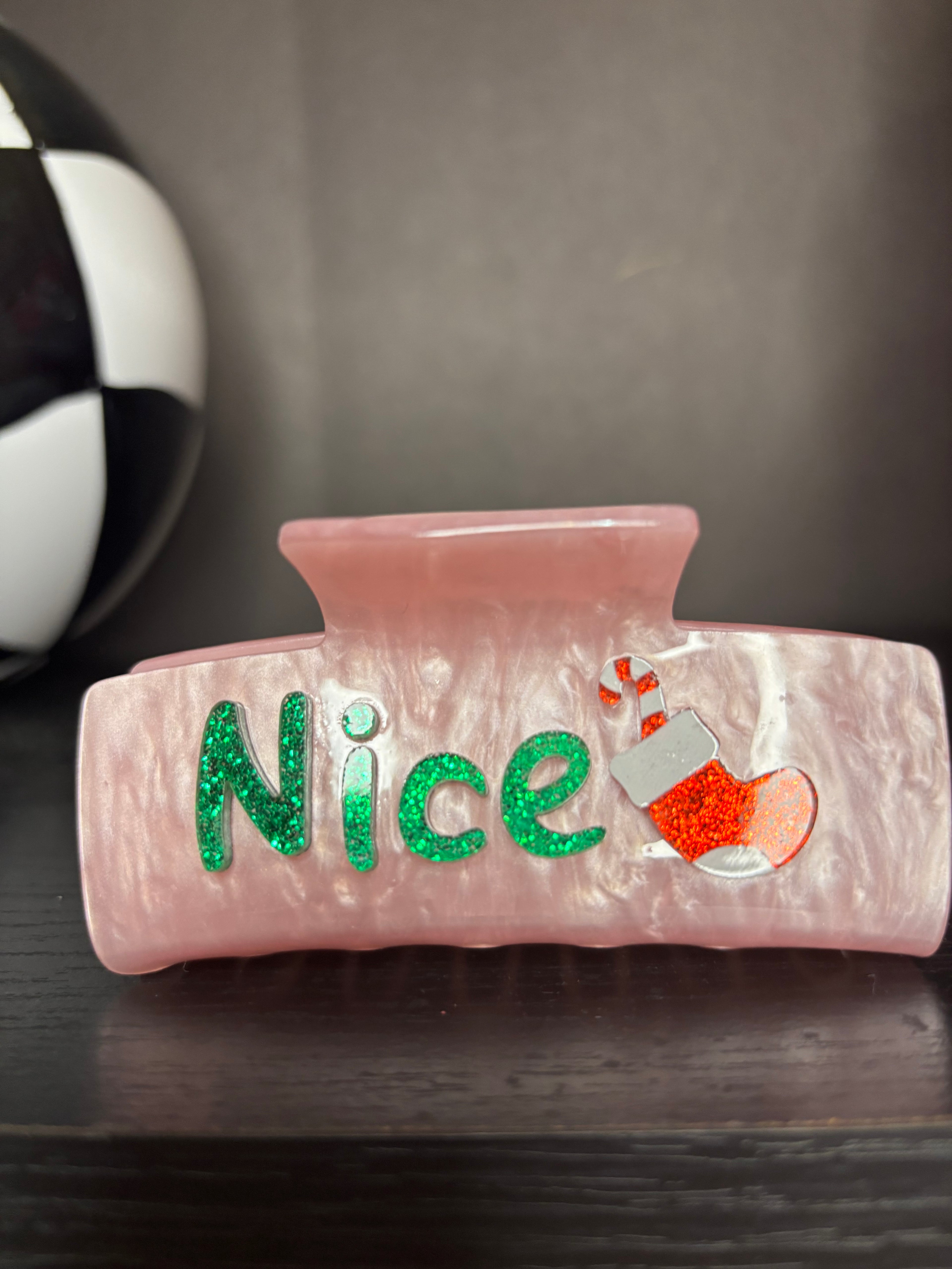 Christmas Claw Clips