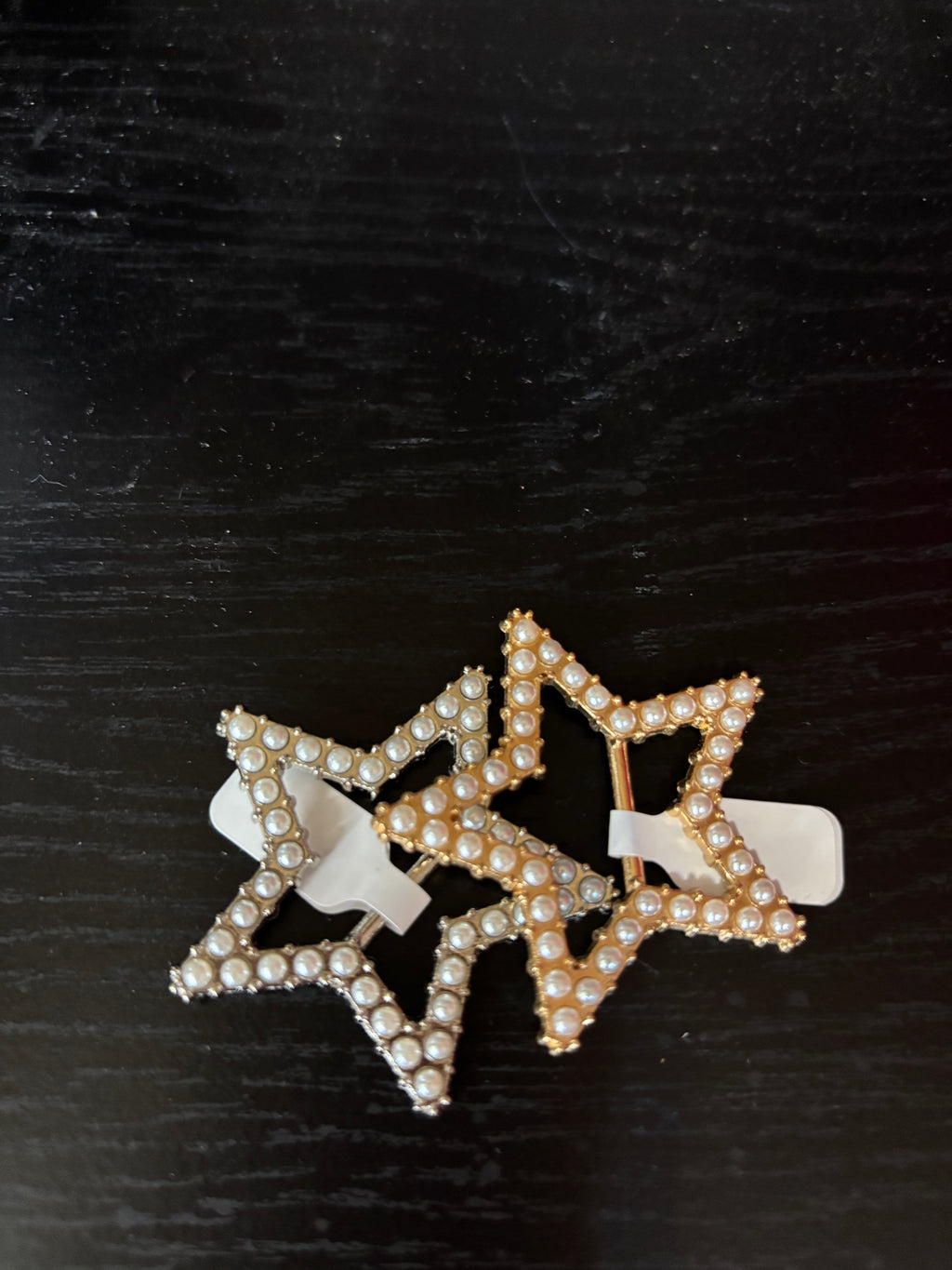 Pearl Star Scarf Ring
