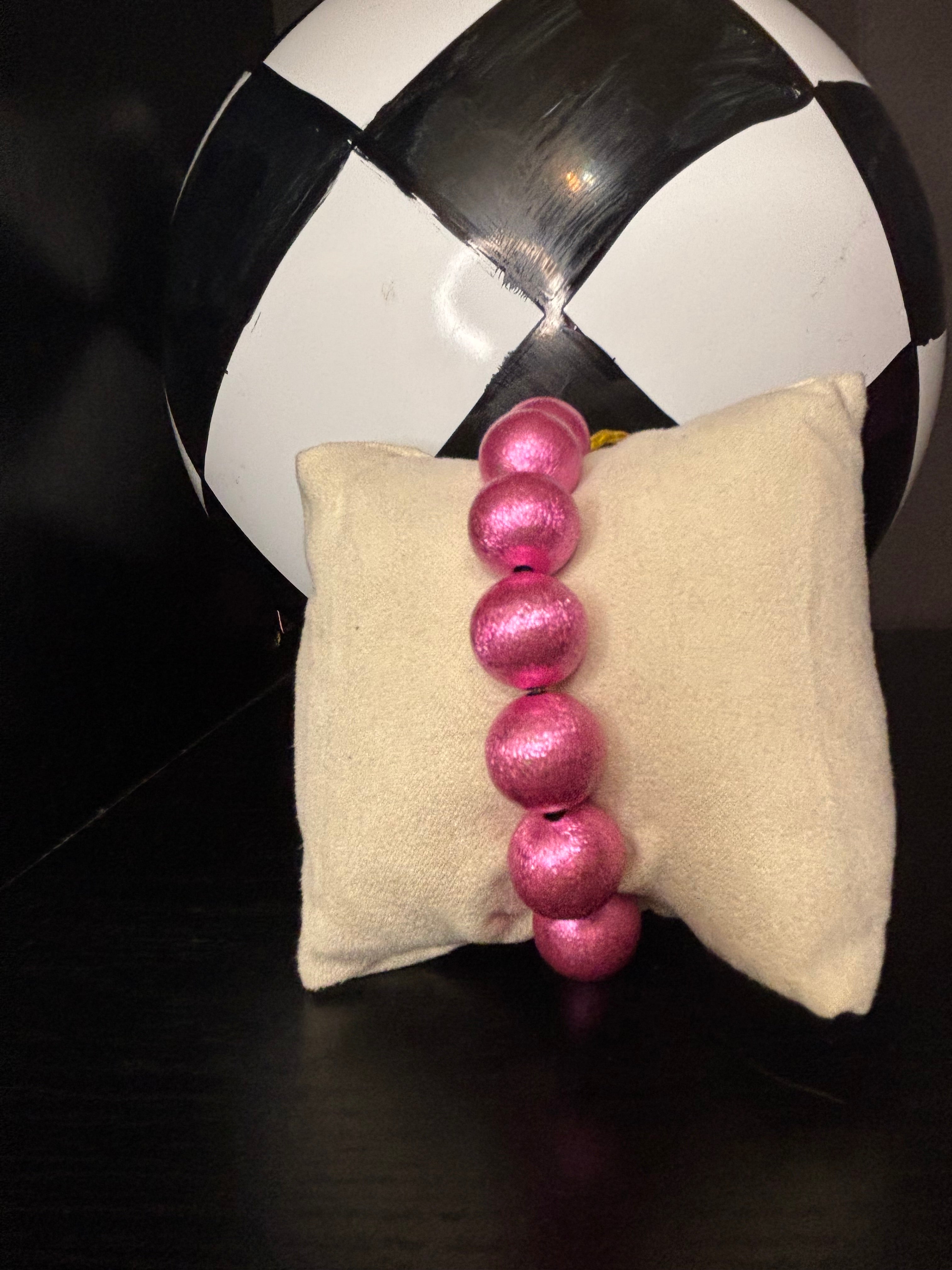 Bright Pink Gumballs