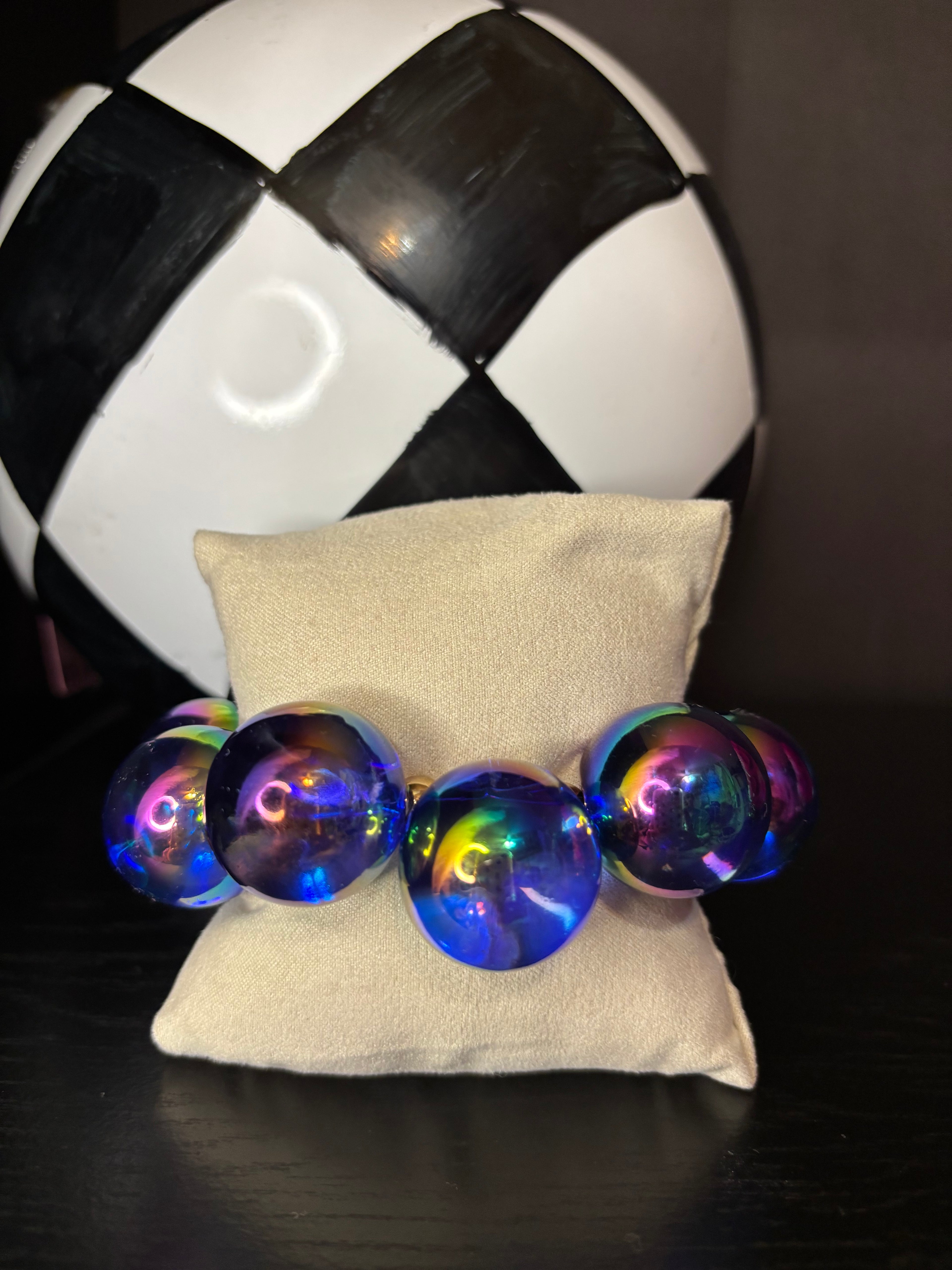 Blue Bubble Bracelet