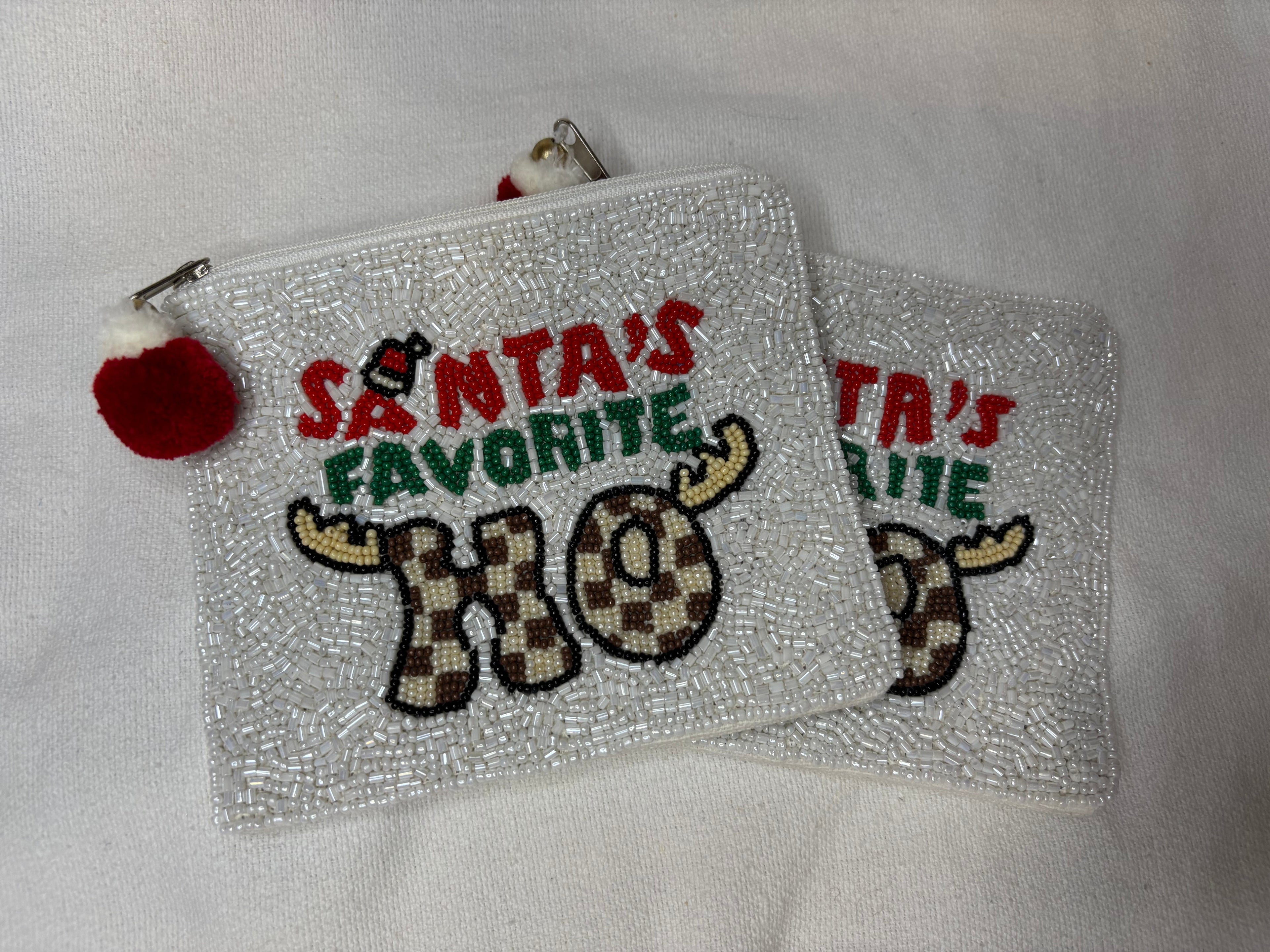 Santa's Favorite Pouch