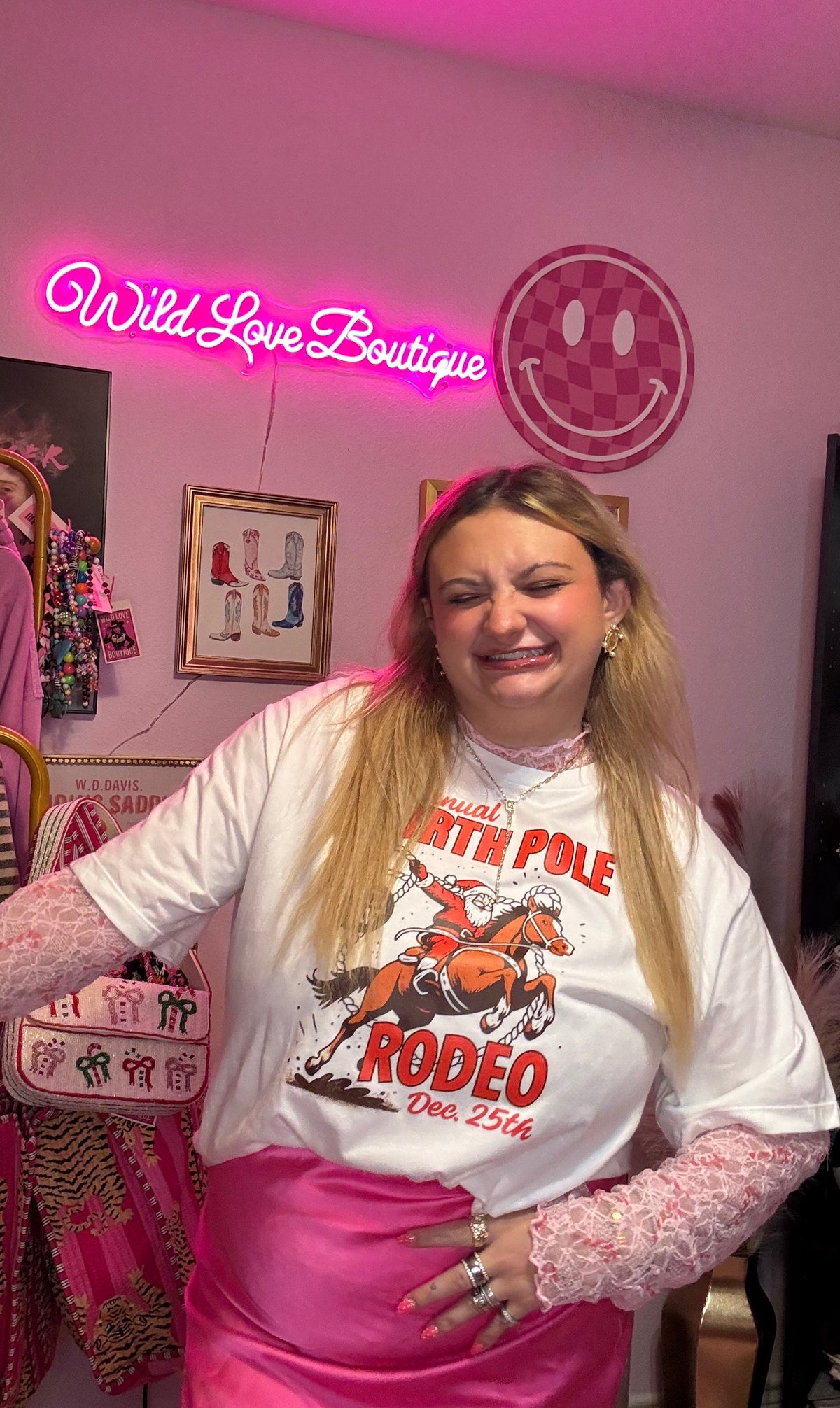 North Pole Rodeo Tee
