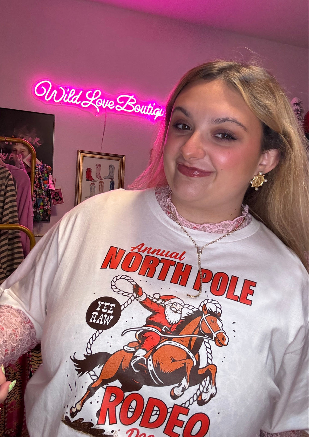 North Pole Rodeo Tee