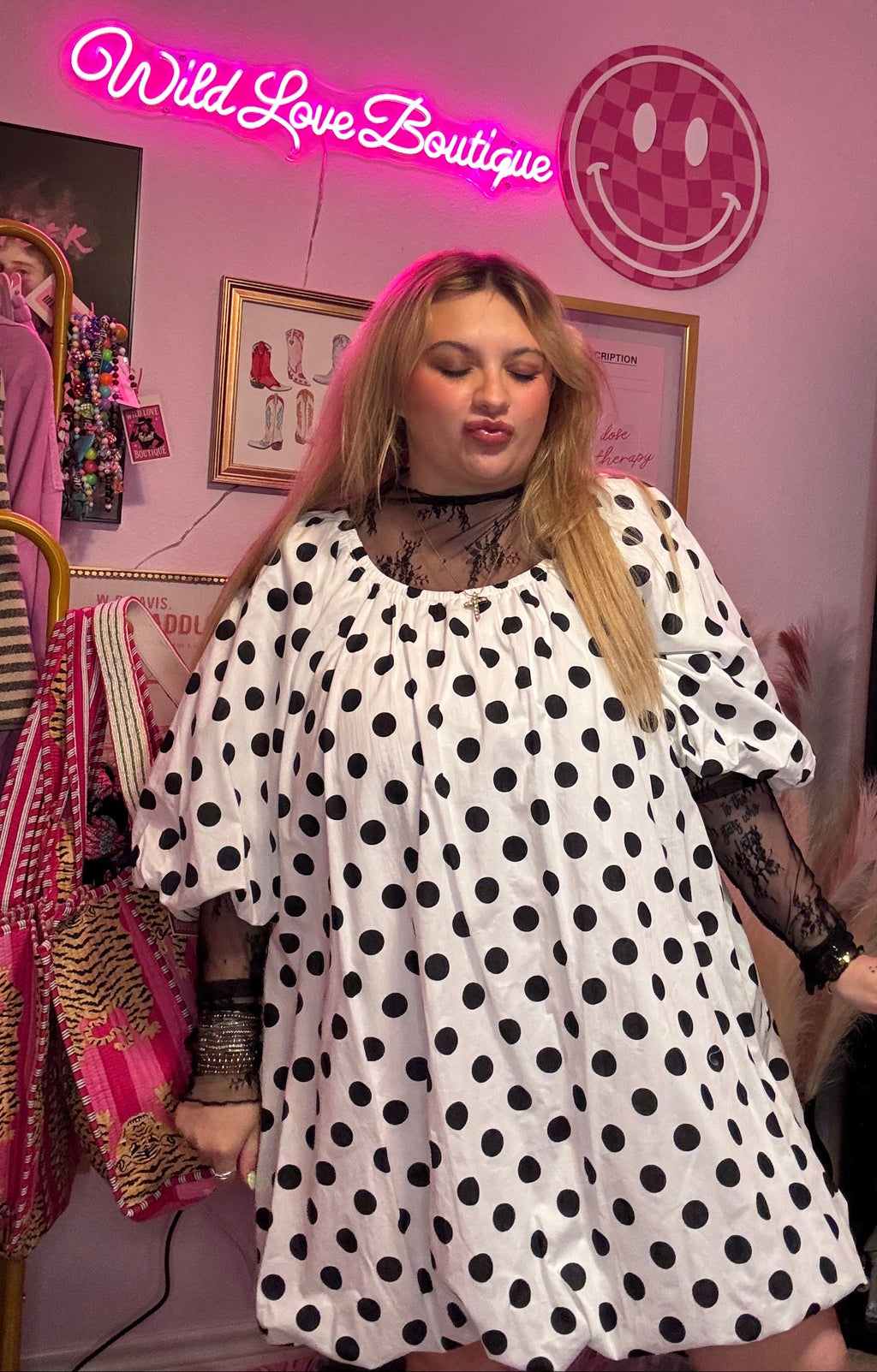 Dotting Around Dress