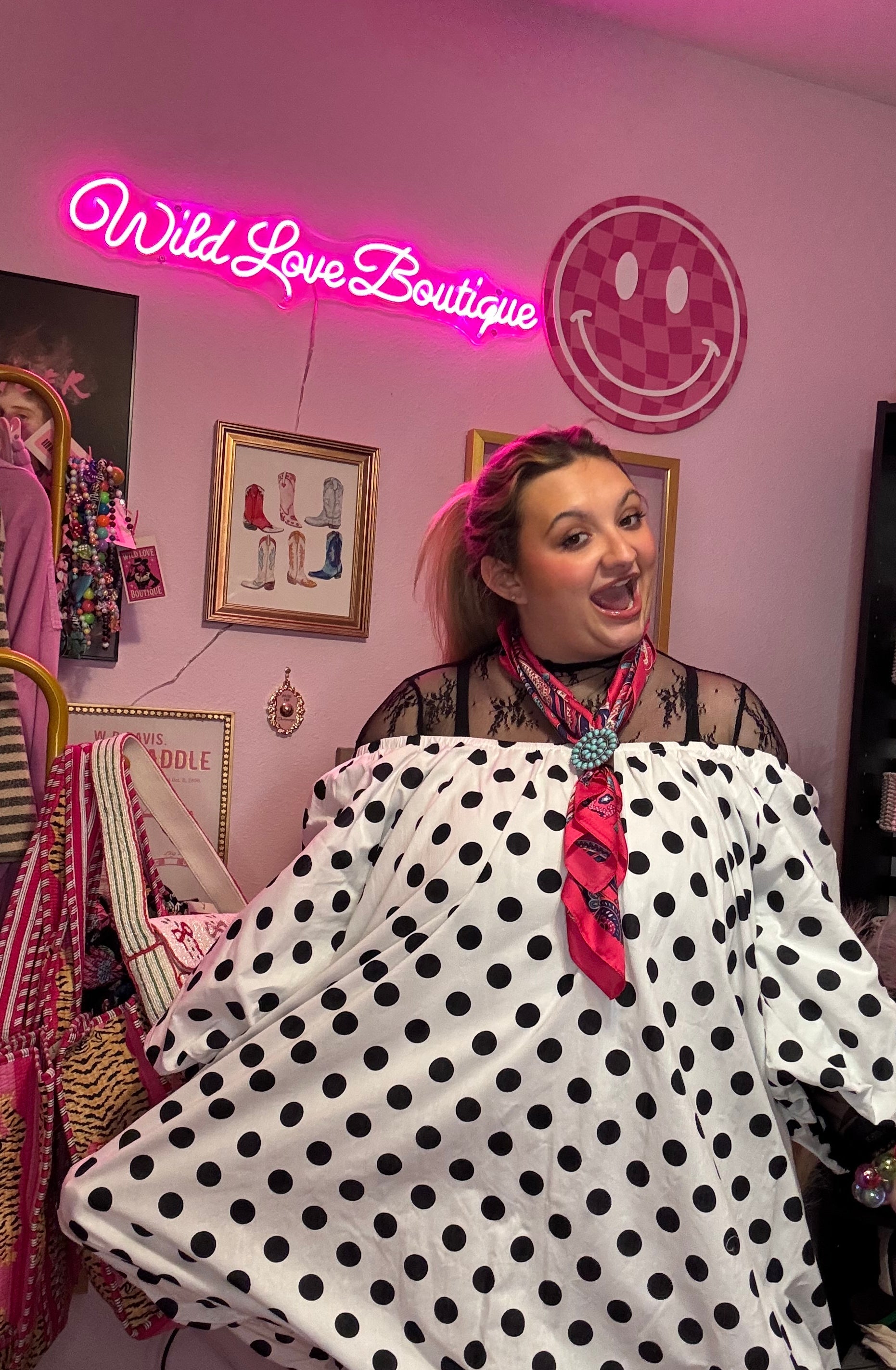 Dotting Around Dress