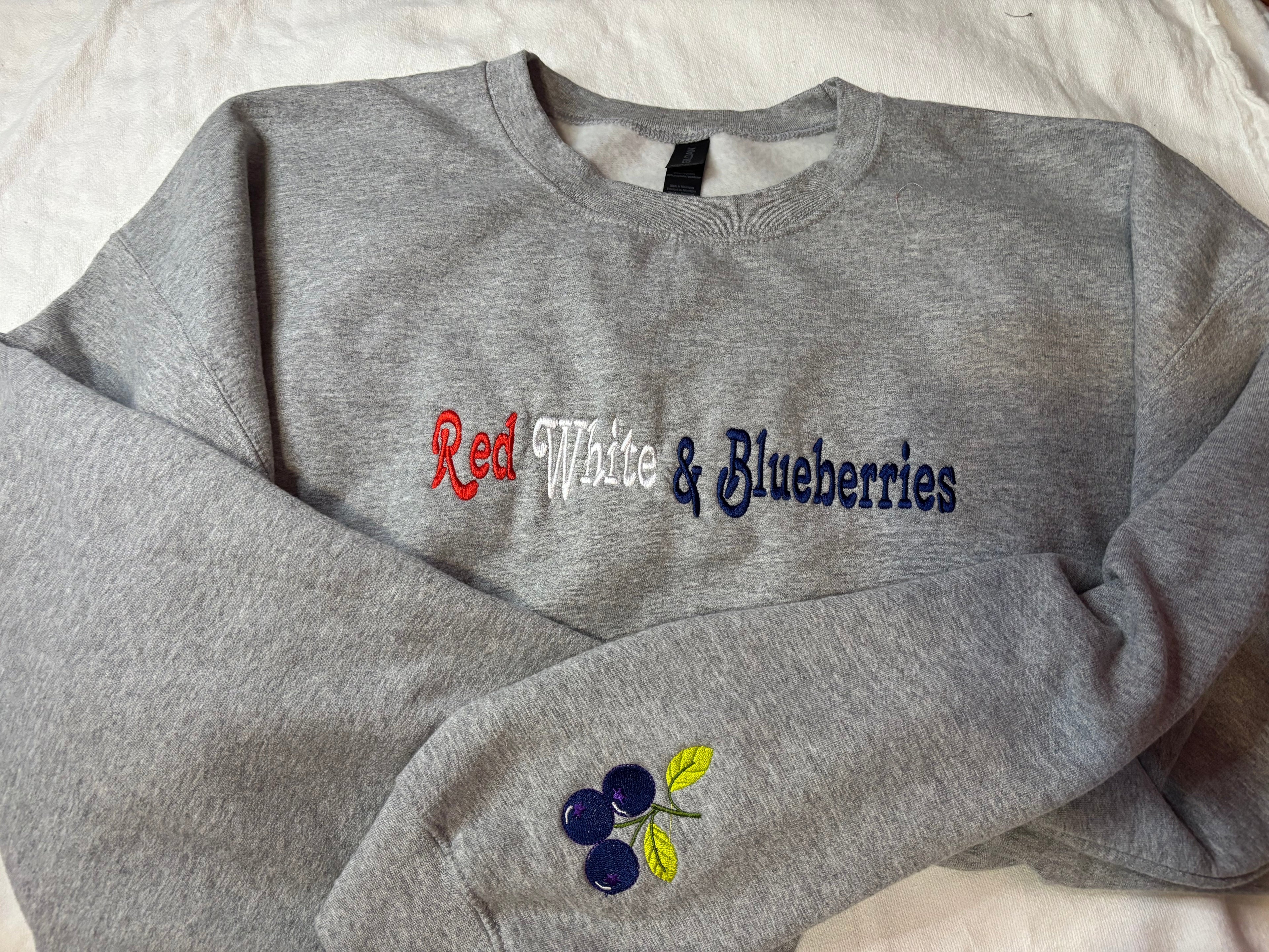 Red White and Blueberries