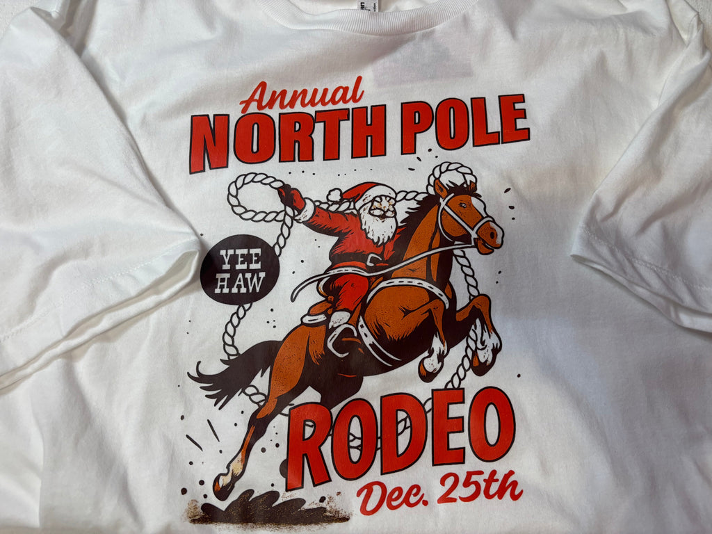 North Pole Rodeo Tee