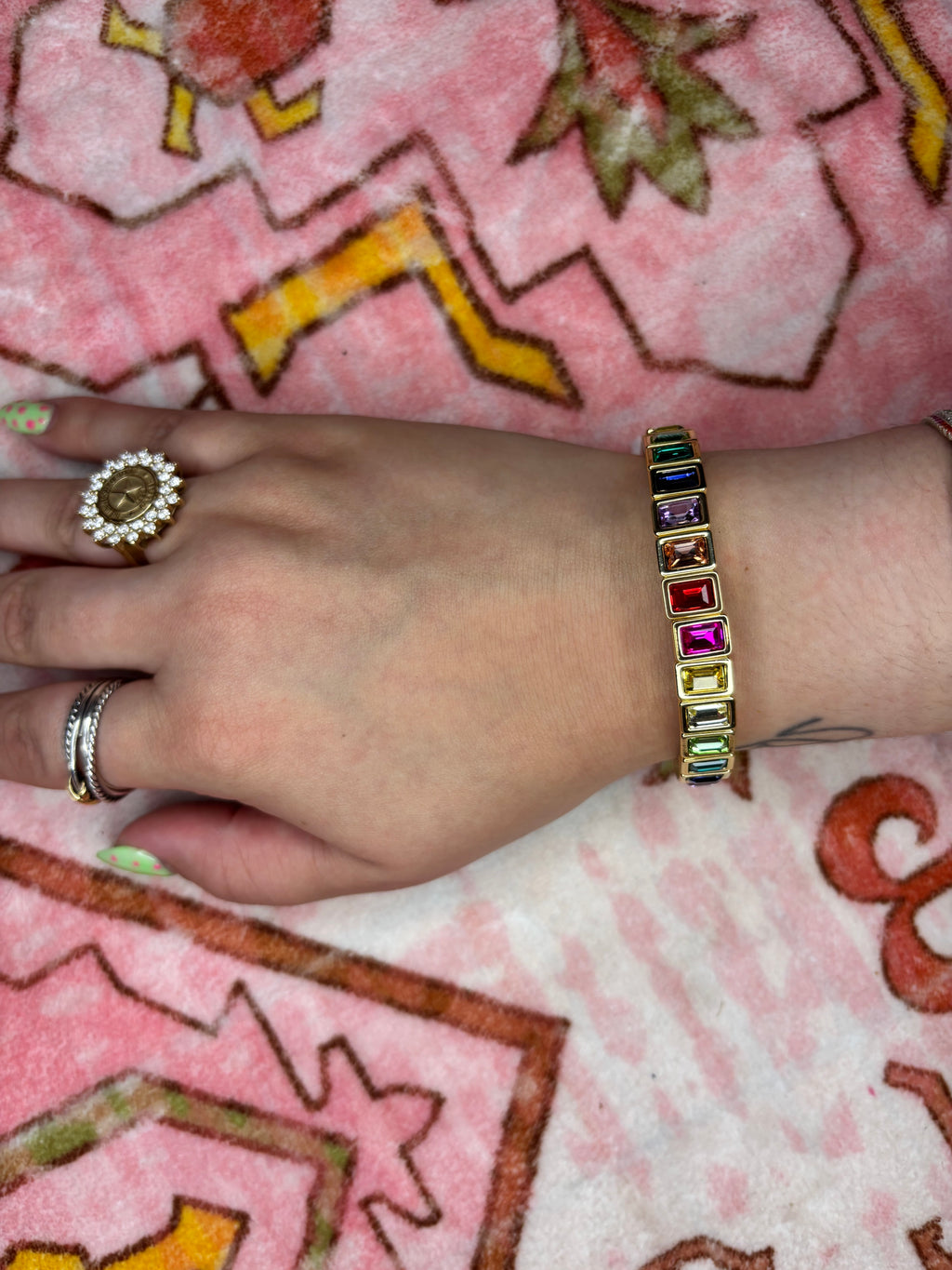 Rainbow Road Bracelet