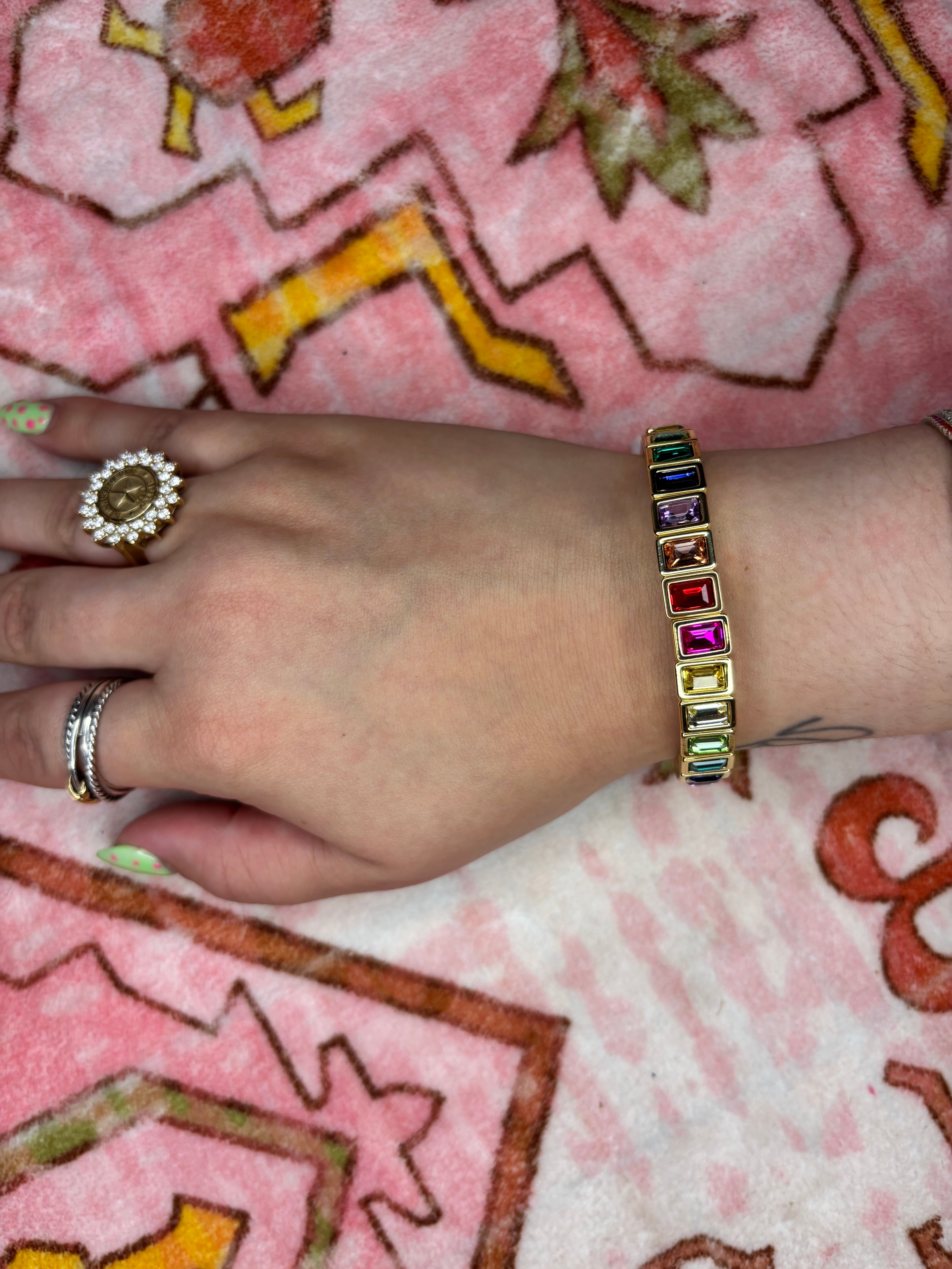 Rainbow Road Bracelet