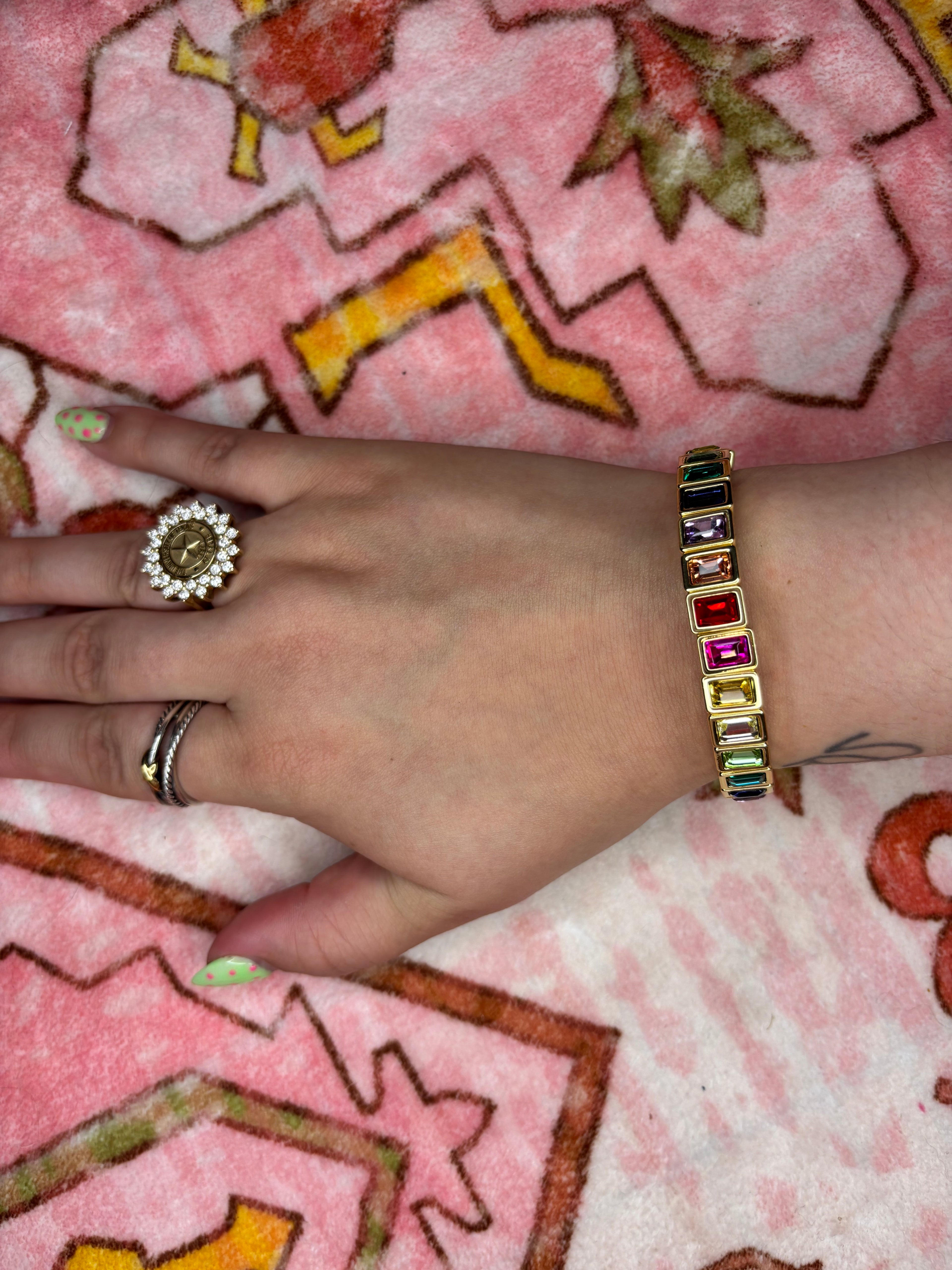 Rainbow Road Bracelet