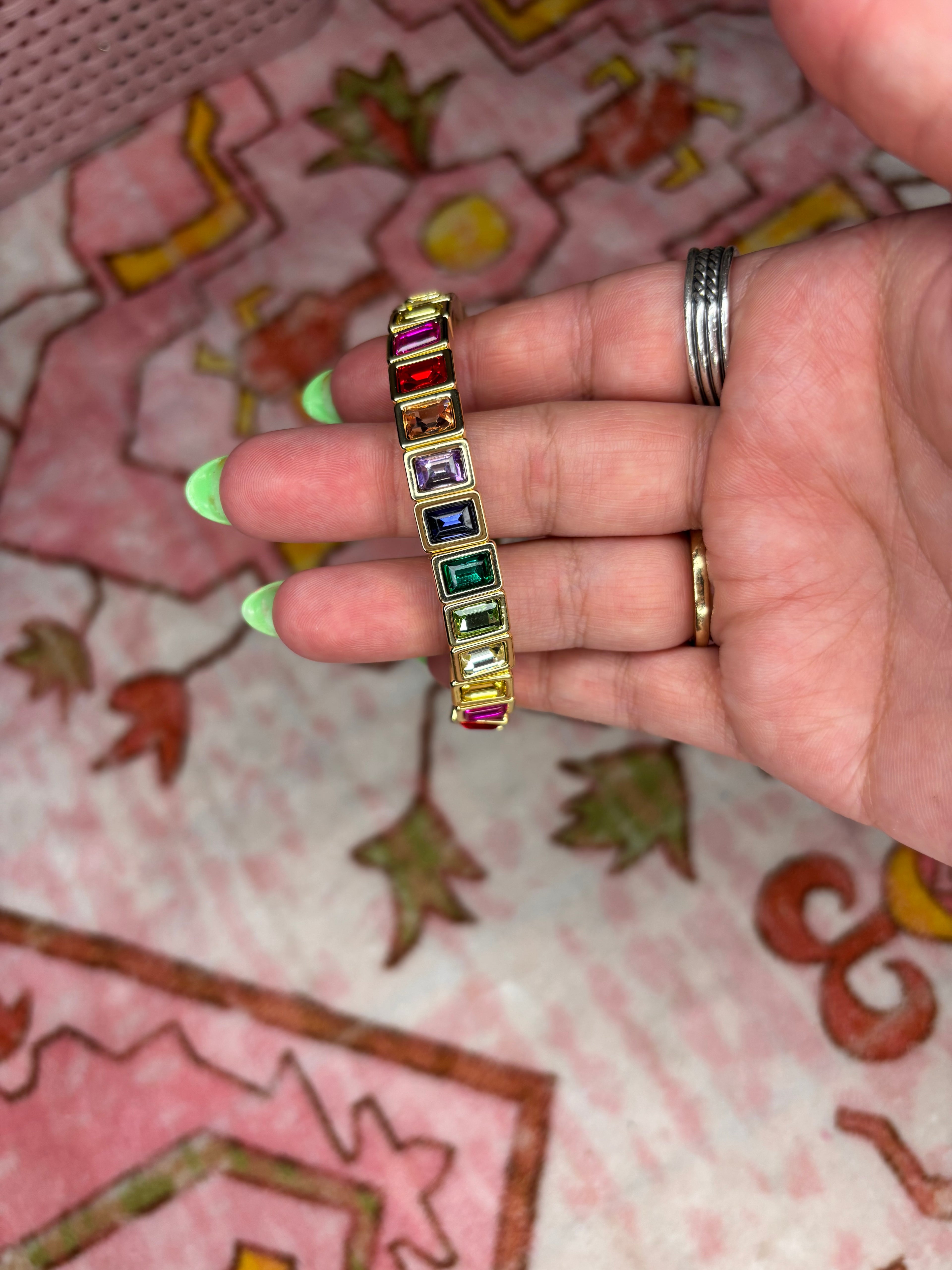 Rainbow Road Bracelet