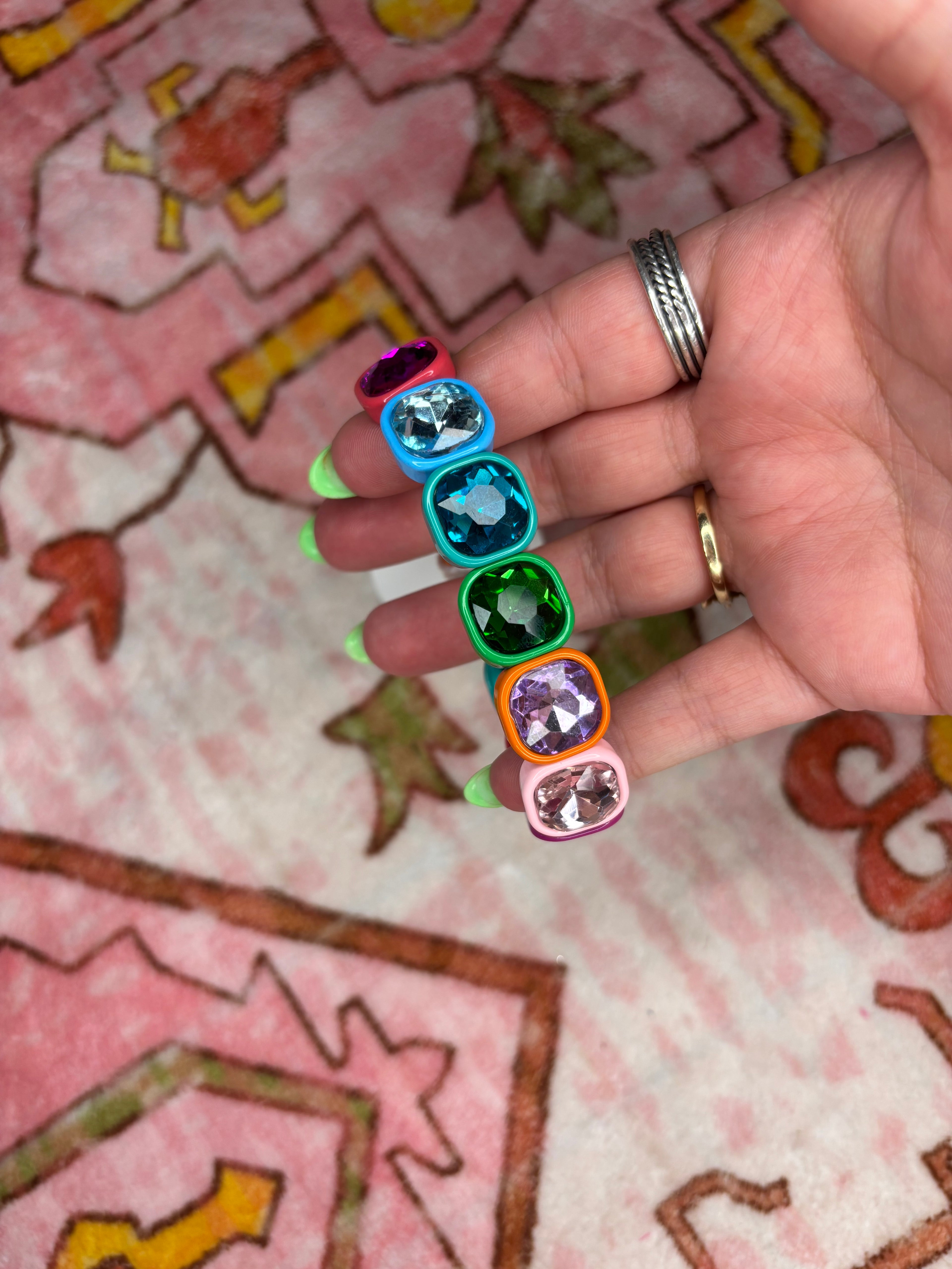 Frankie Bracelet In Rainbow