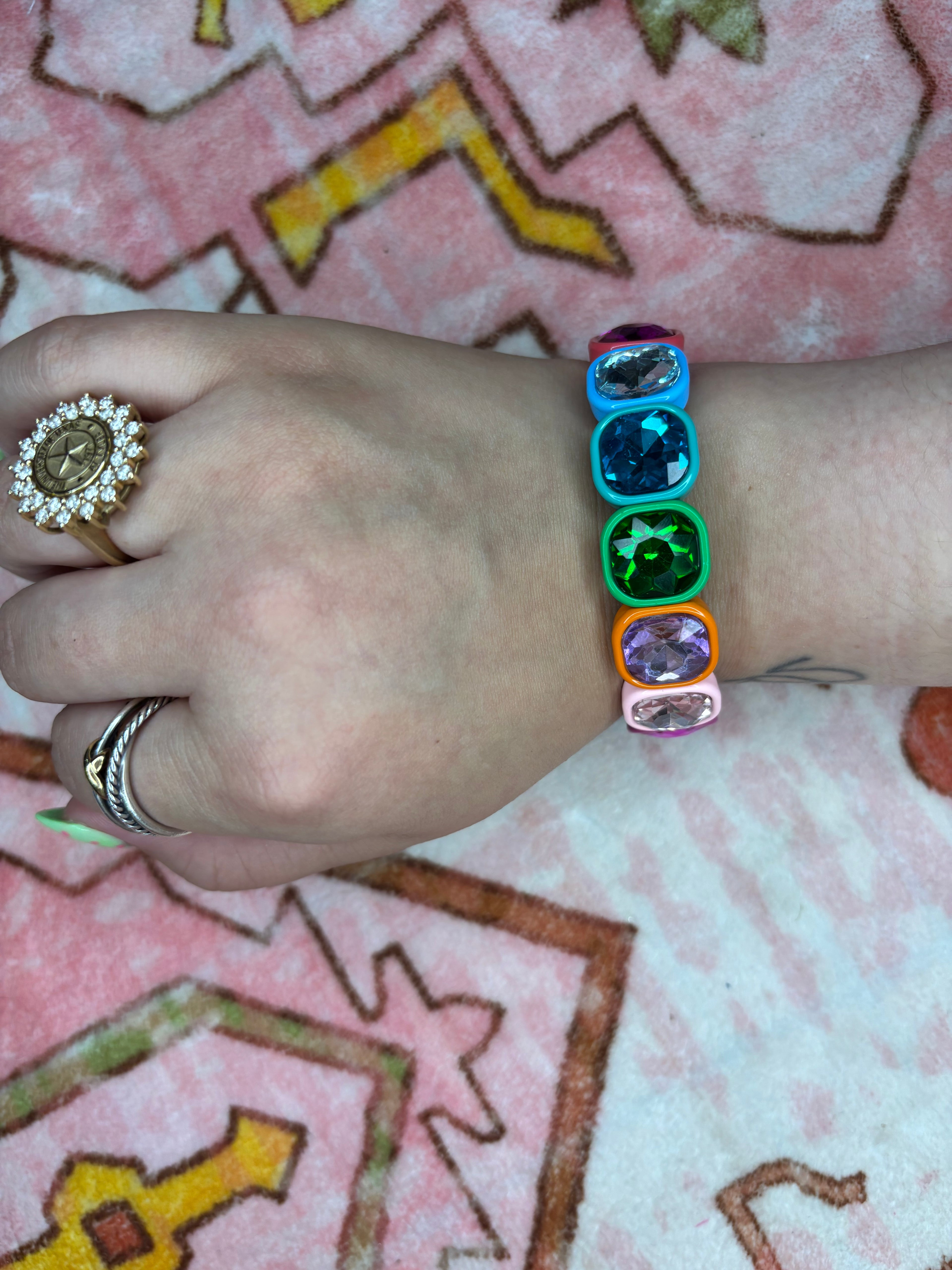 Frankie Bracelet In Rainbow
